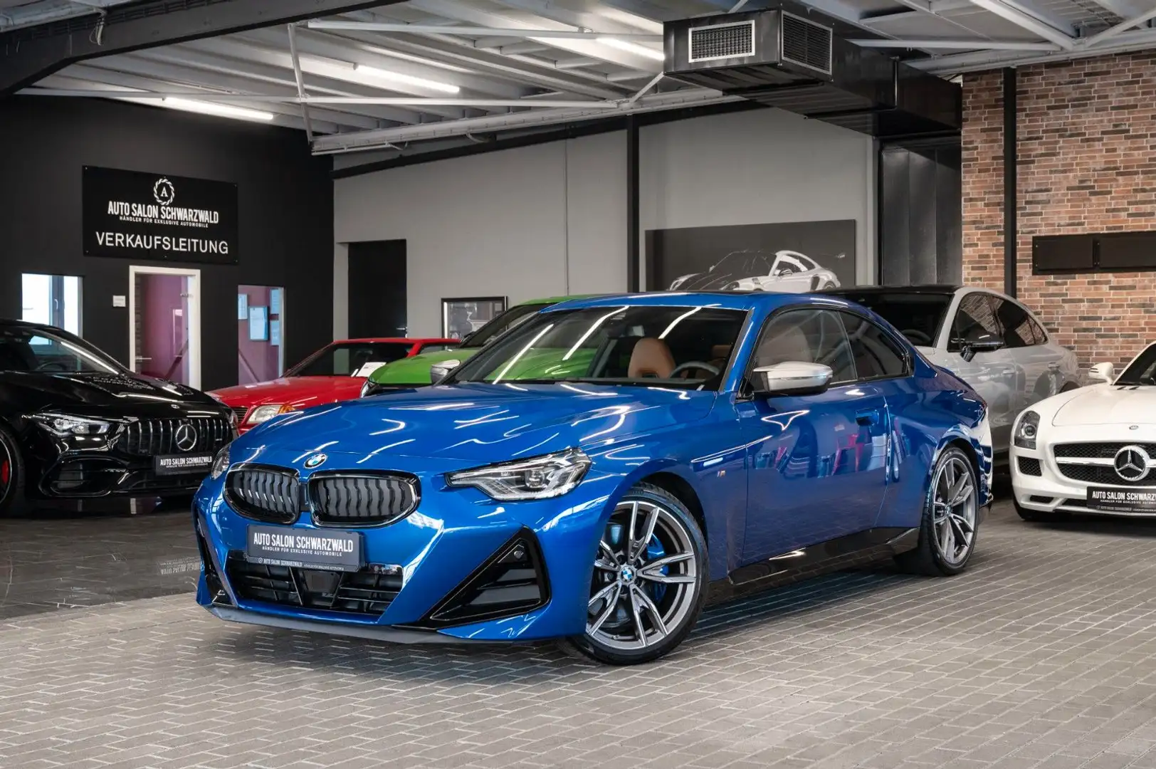 BMW 240 Coupe|M SITZE+ADAPTIV FAHRWERK|H&K|MEMORY Blau - 1