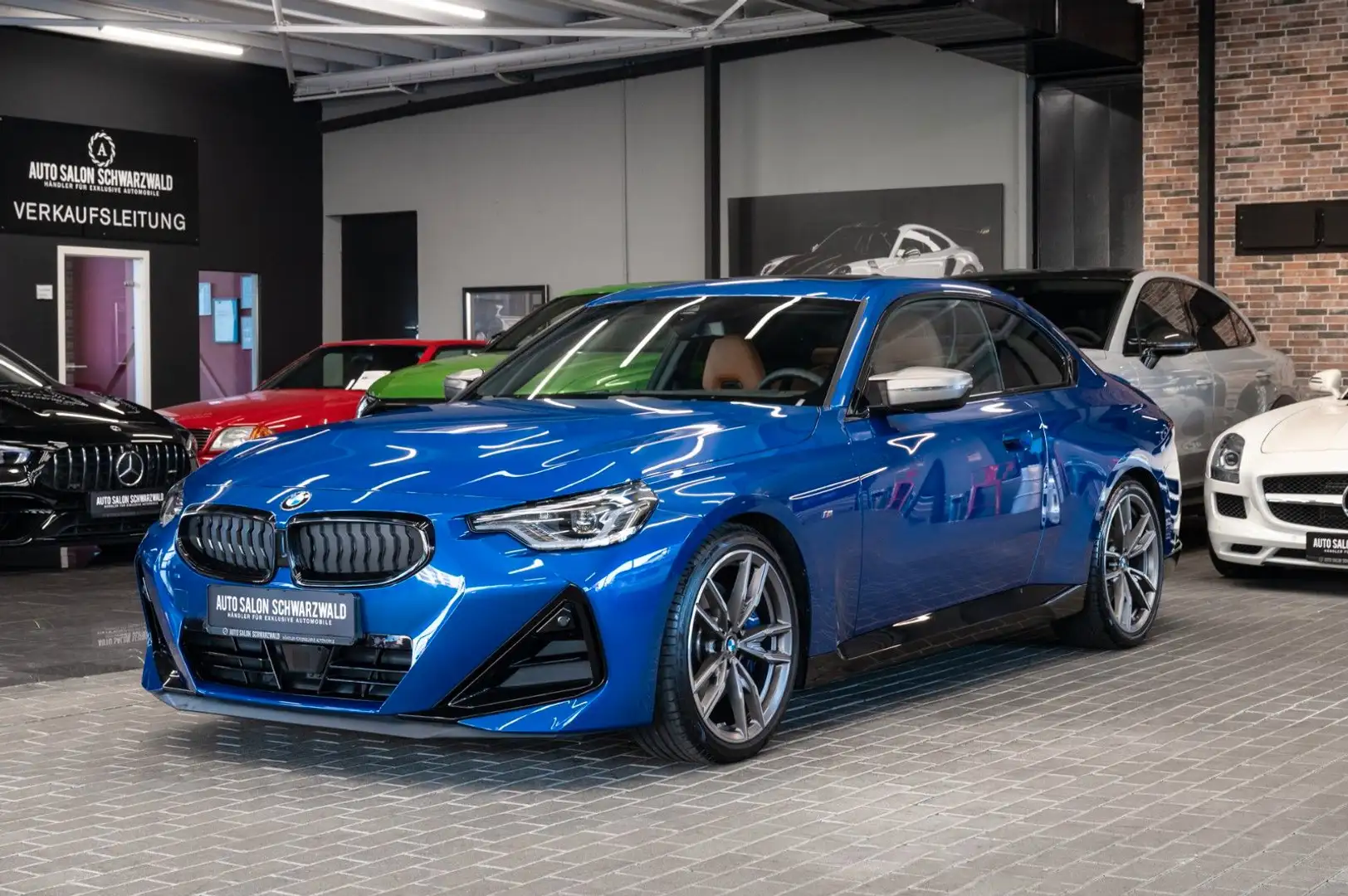 BMW 240 Coupe|M SITZE+ADAPTIV FAHRWERK|H&K|MEMORY Blau - 2