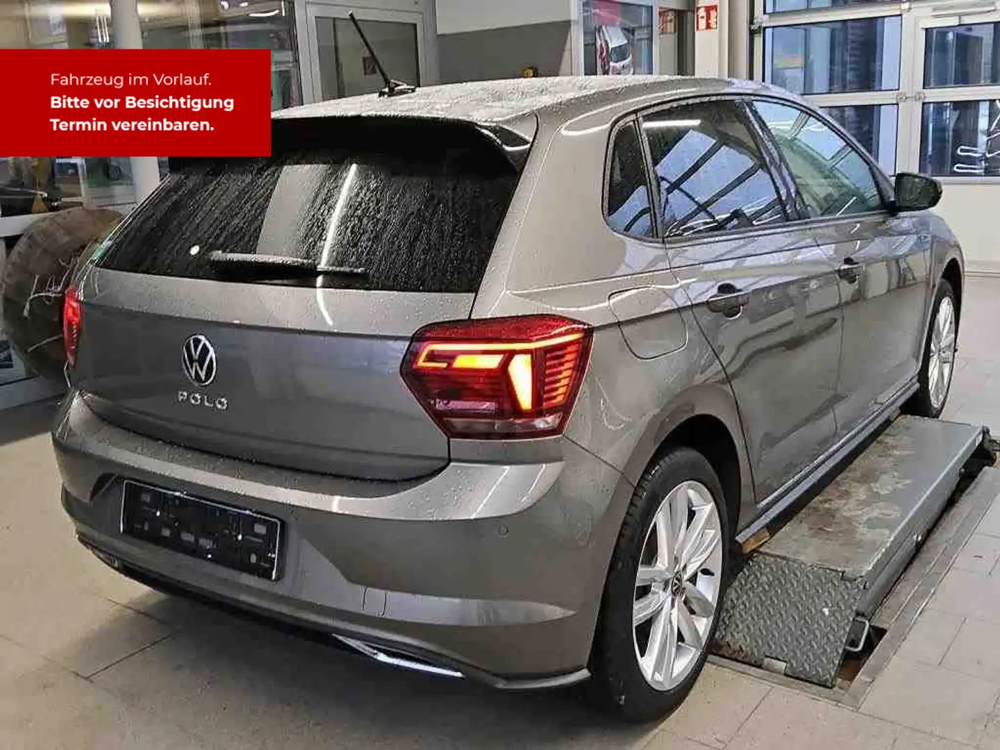 Volkswagen Polo 1,0 TSI Highline R-Line Navi LED ACC SHZ PD Grau - 2