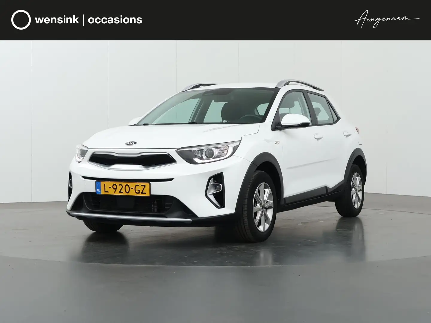 Kia Stonic 1.0 T-GDi MHEV DynamicLine | Navigatie | Parkeerca Wit - 1