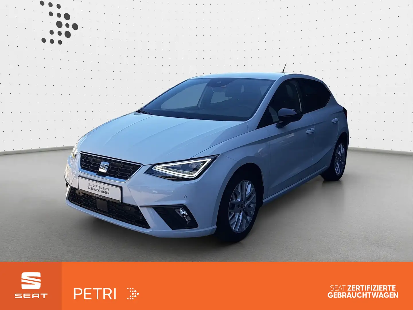 SEAT Ibiza 1.0 TSI DSG FR-Line*Navi* Kamera* Keyless, Blanc - 1