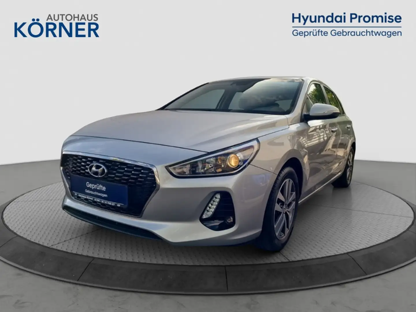 Hyundai i30 TREND 1.0 T-GDi *STANDHZG*CARPLAY*CAM*NAVI* Argent - 2