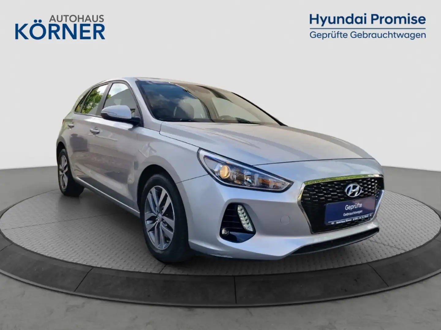 Hyundai i30 TREND 1.0 T-GDi *STANDHZG*CARPLAY*CAM*NAVI* Argent - 1