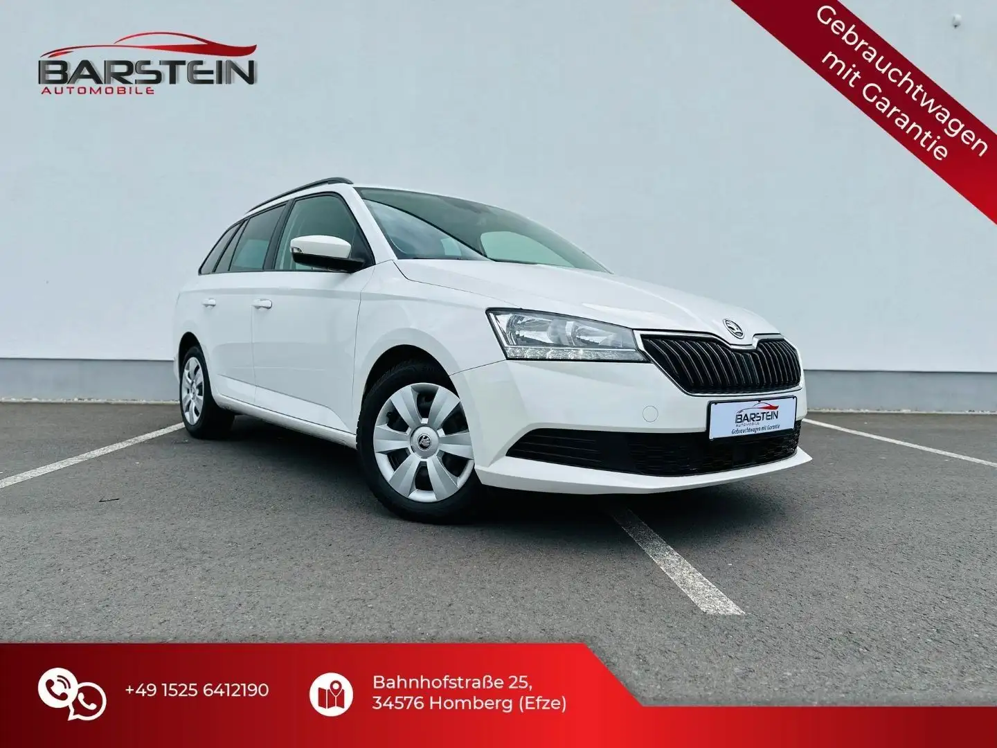 Skoda Fabia FABIA KOMBI/AUTOMATIK/NAVI/TOP ZUSTAND Weiß - 2