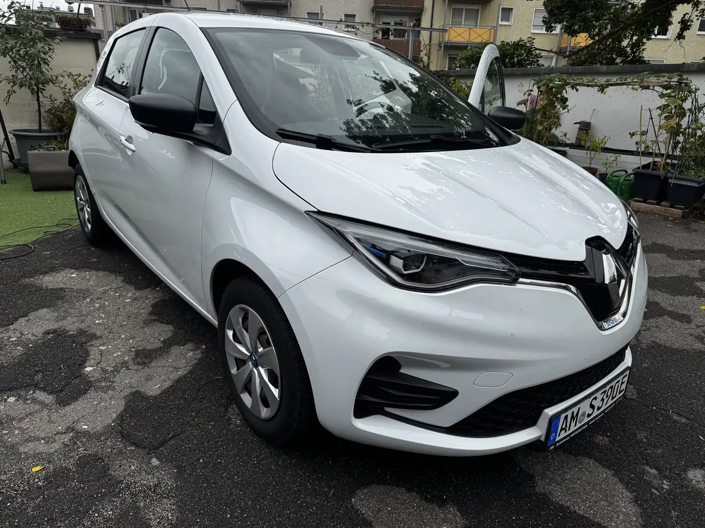 Renault ZOE ZOE (Batteriemiete) Z.E. 50 LIFE Weiß - 2