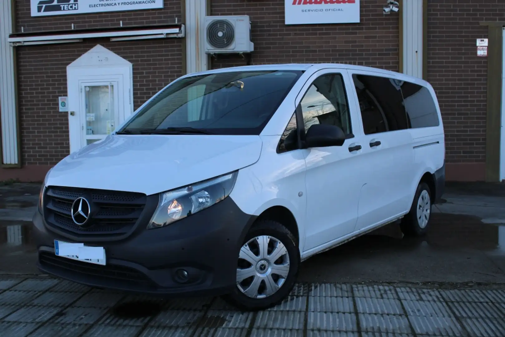 Mercedes-Benz Vito Mixto 110CDI tD Larga Blanco - 1