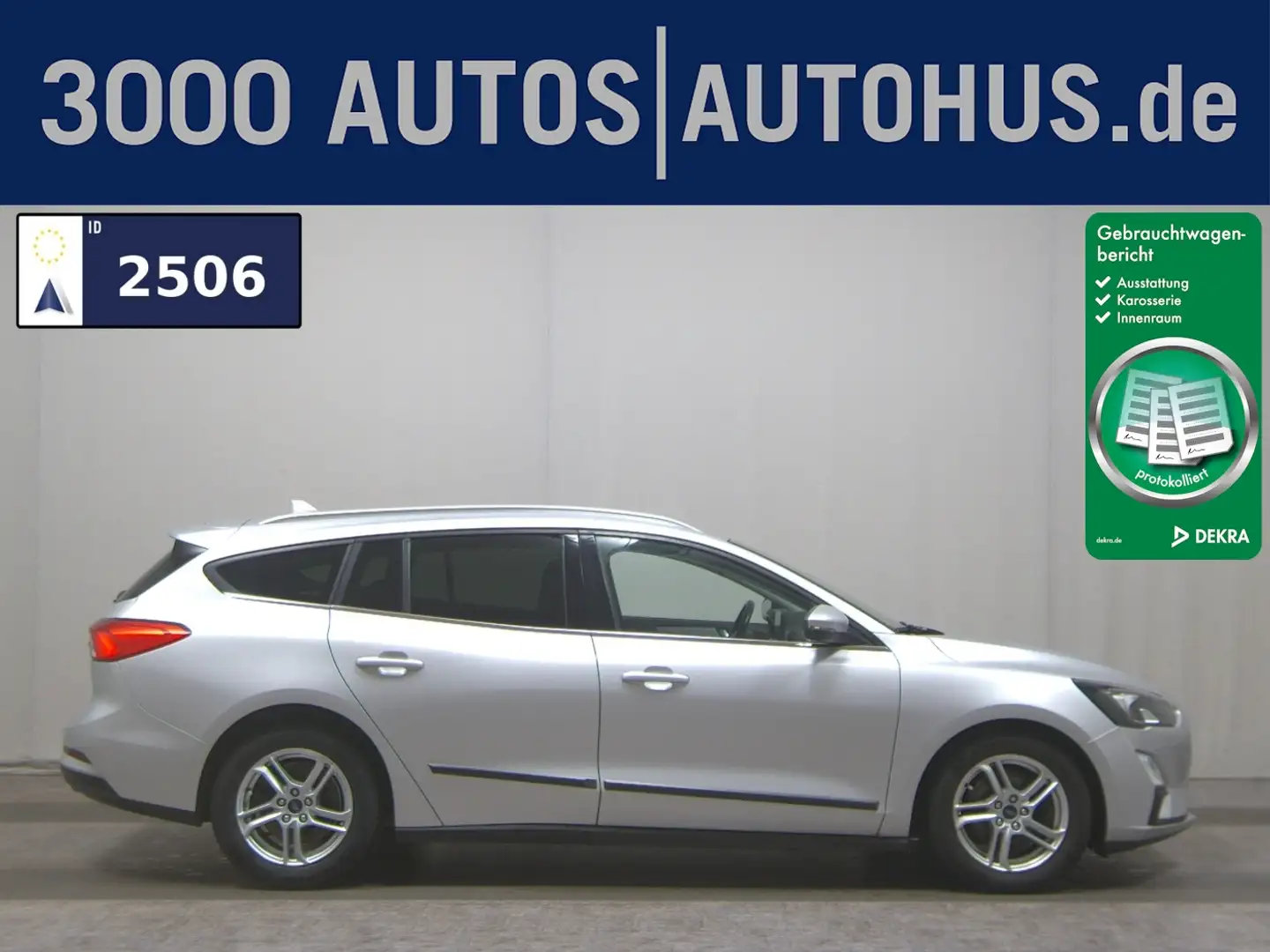 Ford Focus Turnier 1.5 EB Cool&Connect Navi PDC AHK Plateado - 1