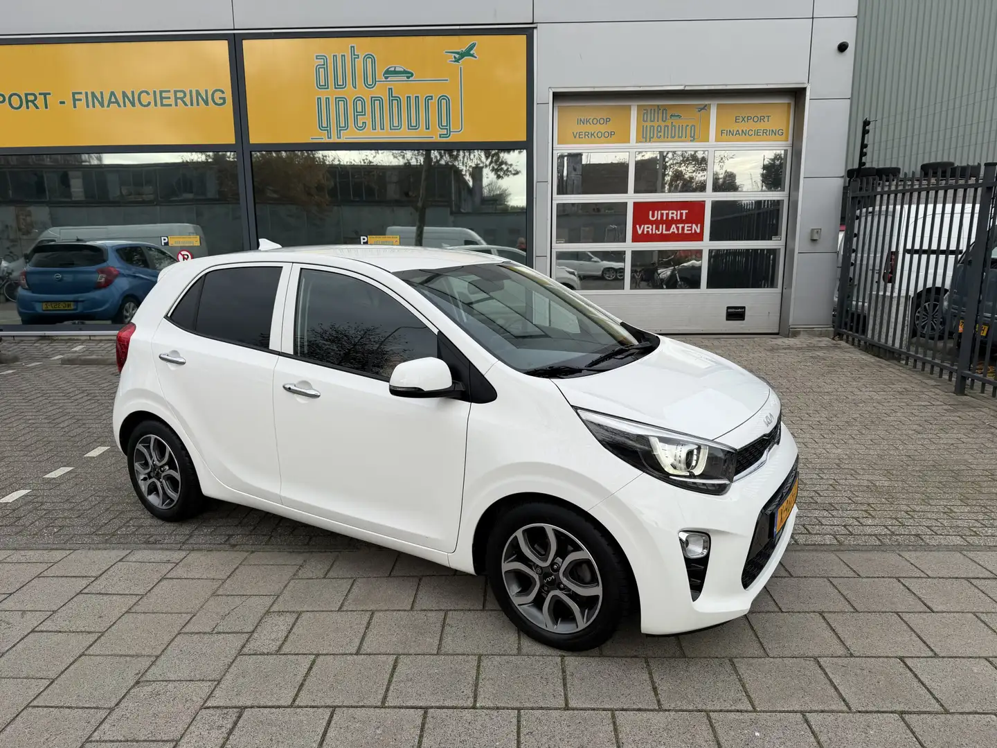 Kia Picanto 1.0 DPi DynamicPlusLine * 14.014 Km * Navi * Keyle Blanc - 2