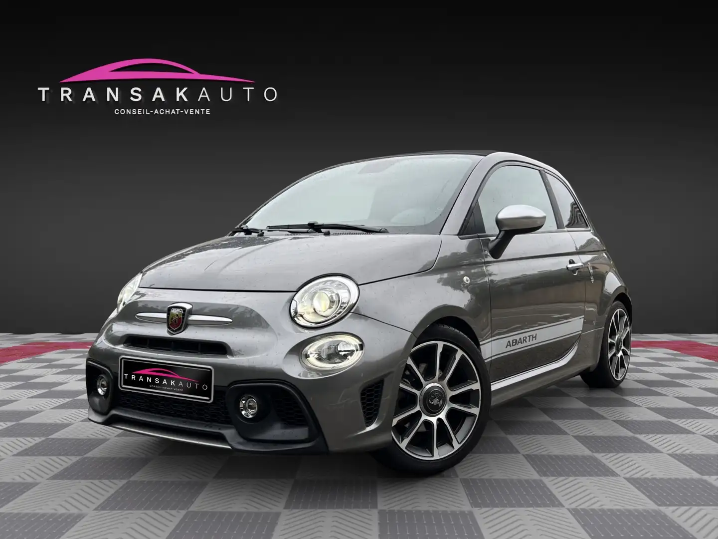 Abarth 595C Turismo Gris - 1