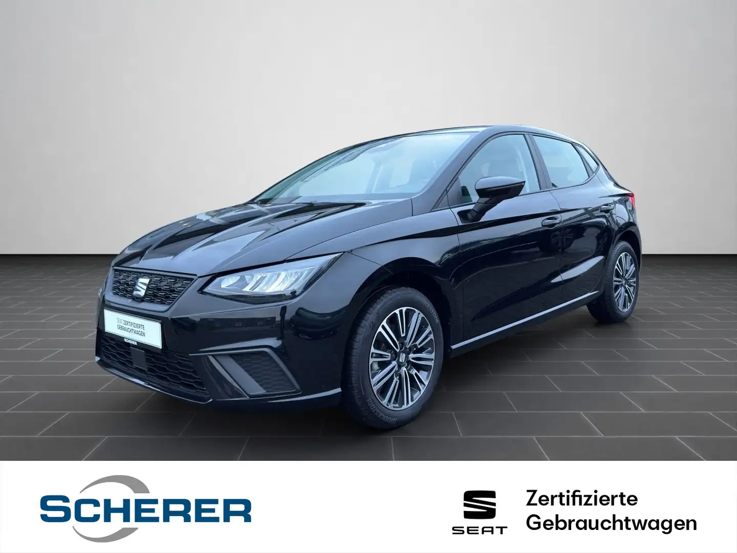 SEAT Ibiza Style Edition 1.0 TSI SHZ KLIMA FULL LINK Schwarz - 1