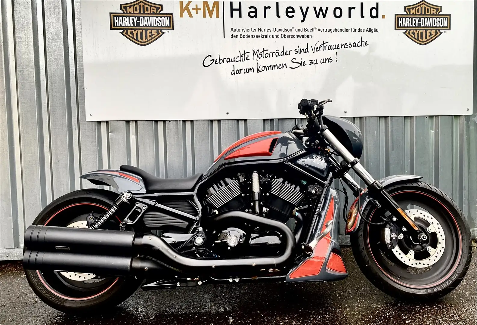 Harley-Davidson Night Rod Special, Custom Bike Umbau-Sonderlackierung - 1