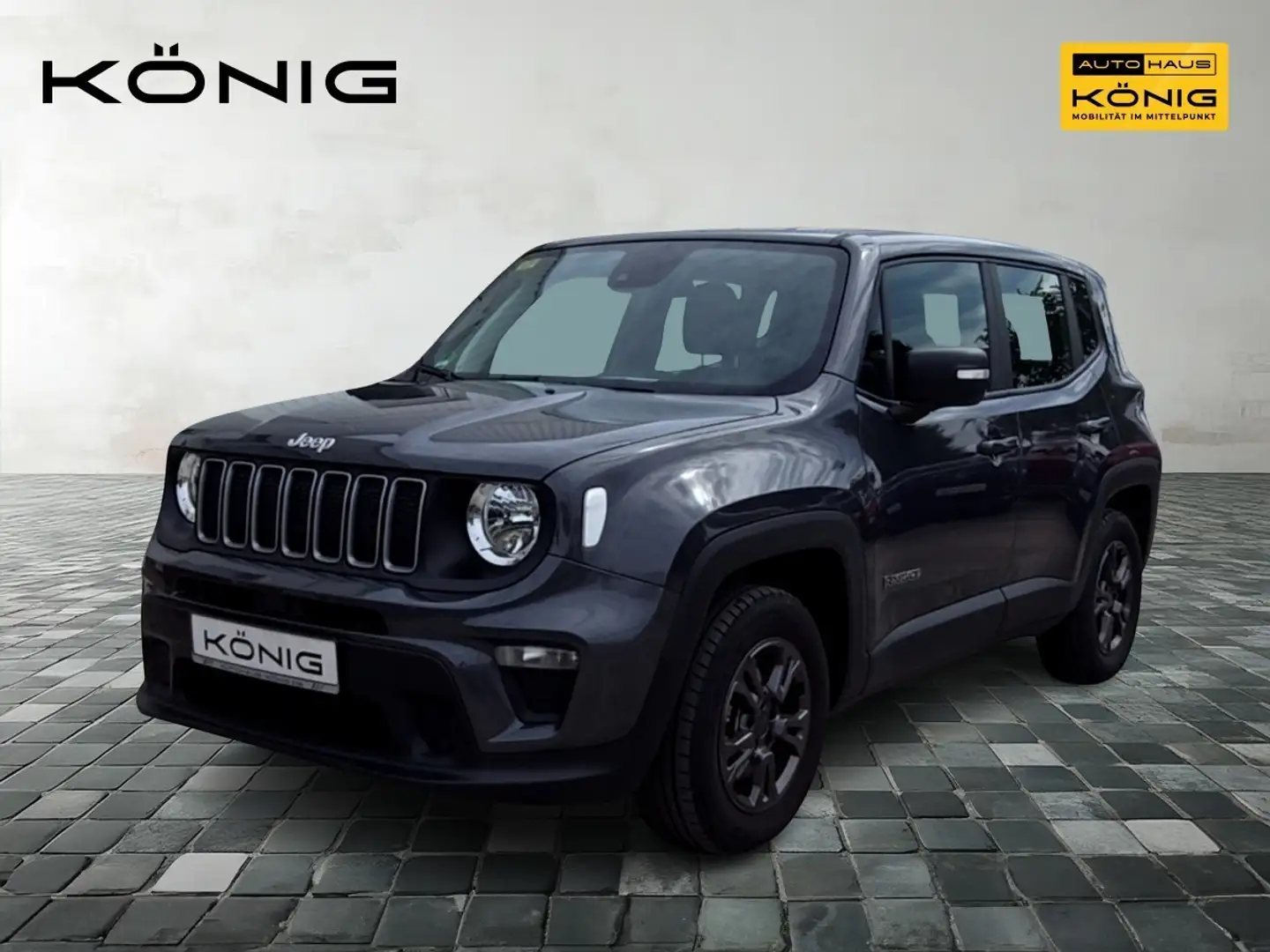 Jeep Renegade Longitude Automatik*Carplay*Klima Grau - 1