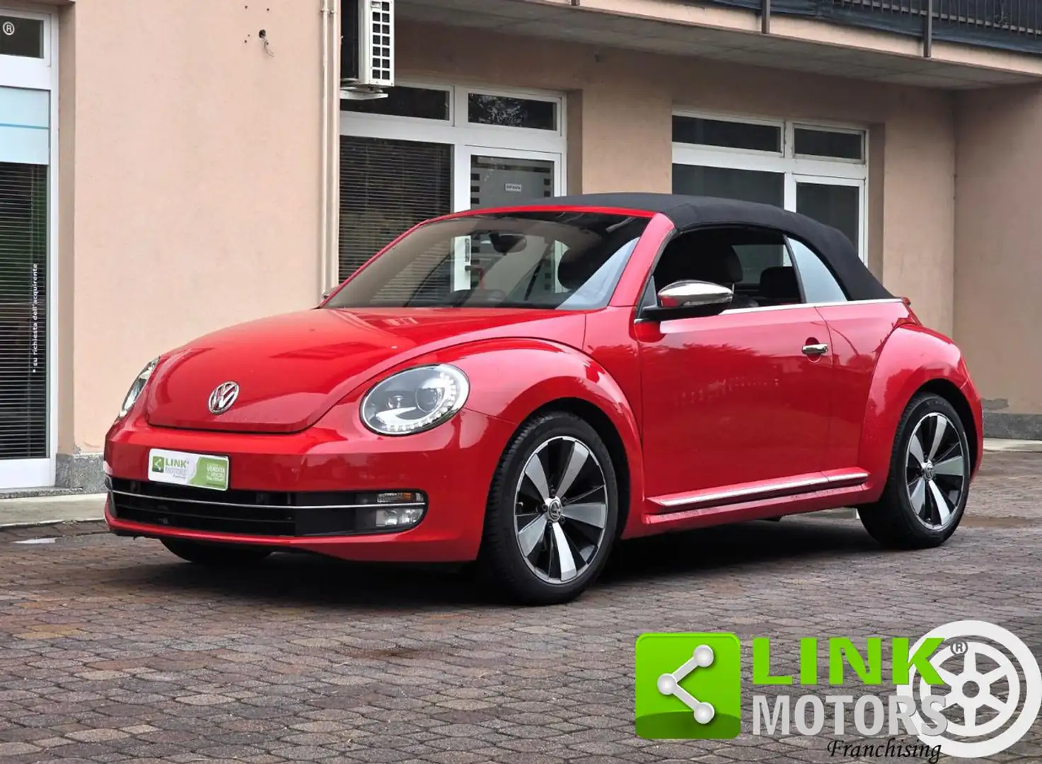 Volkswagen Maggiolino Cabrio 2.0 TDI 110 CV Rosso - 1