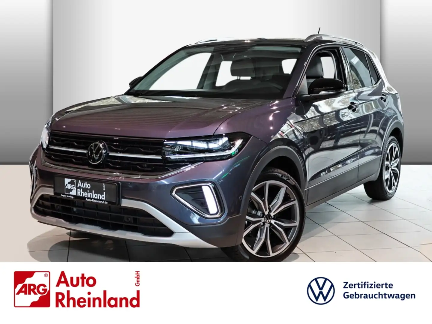 Volkswagen T-Cross Style 1.0 TSI OPF DSG ACC/LED MATRIX/NAVI/PARKLENK Grau - 1