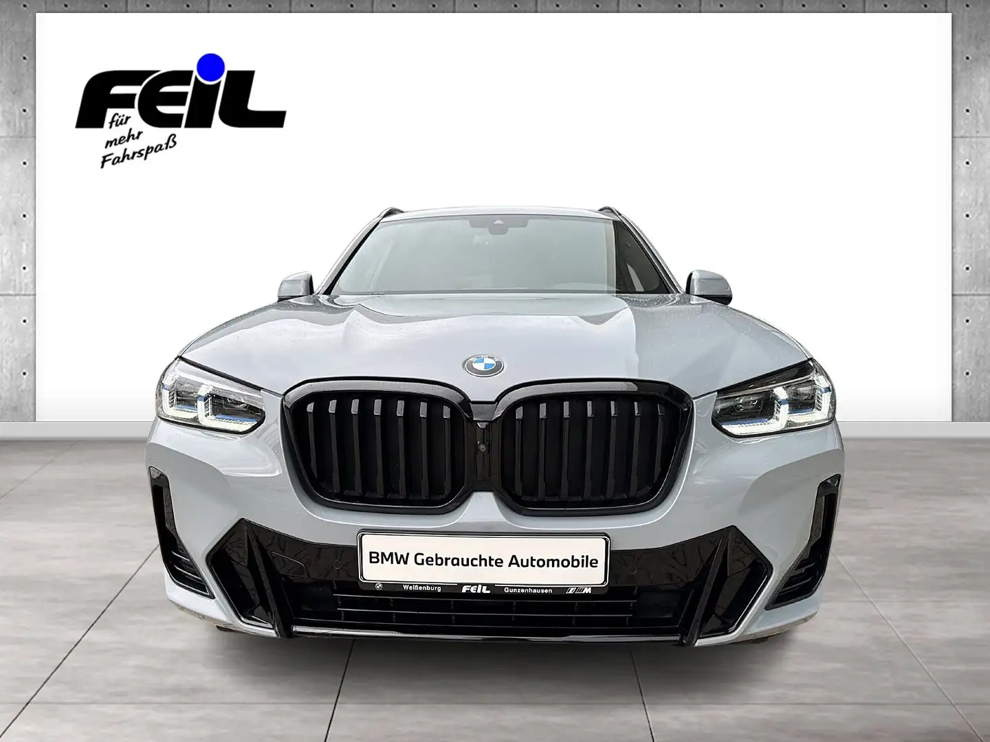 BMW X3 xDrive30d M Sport M Sportpaket HK HiFi DAB Grau - 2