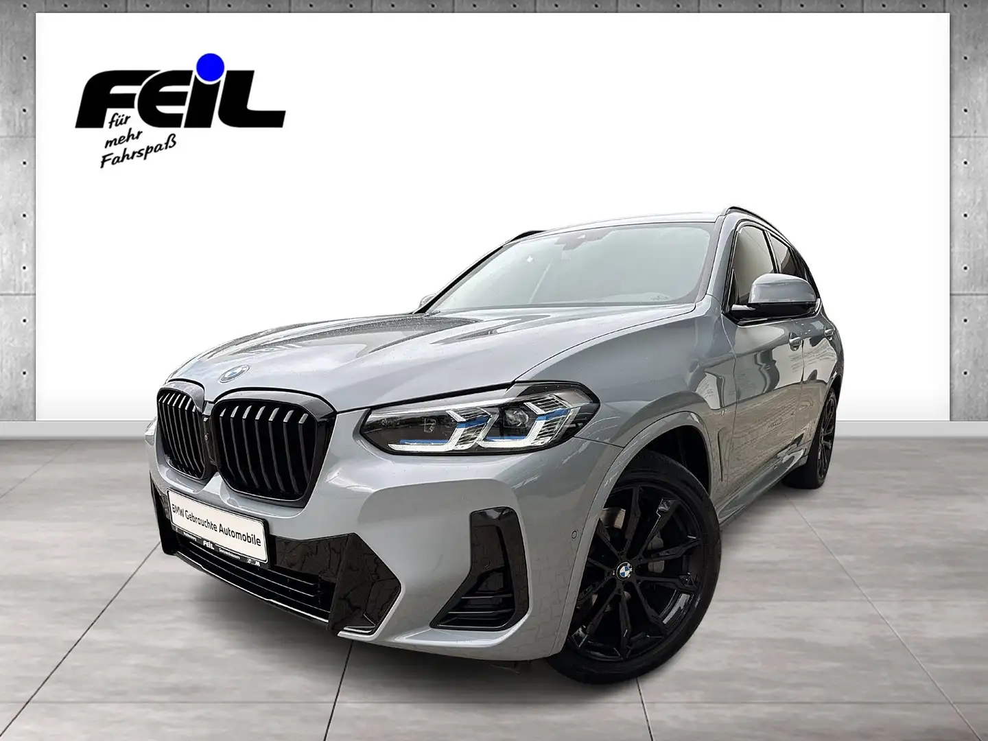 BMW X3 xDrive30d M Sport M Sportpaket HK HiFi DAB Grau - 1