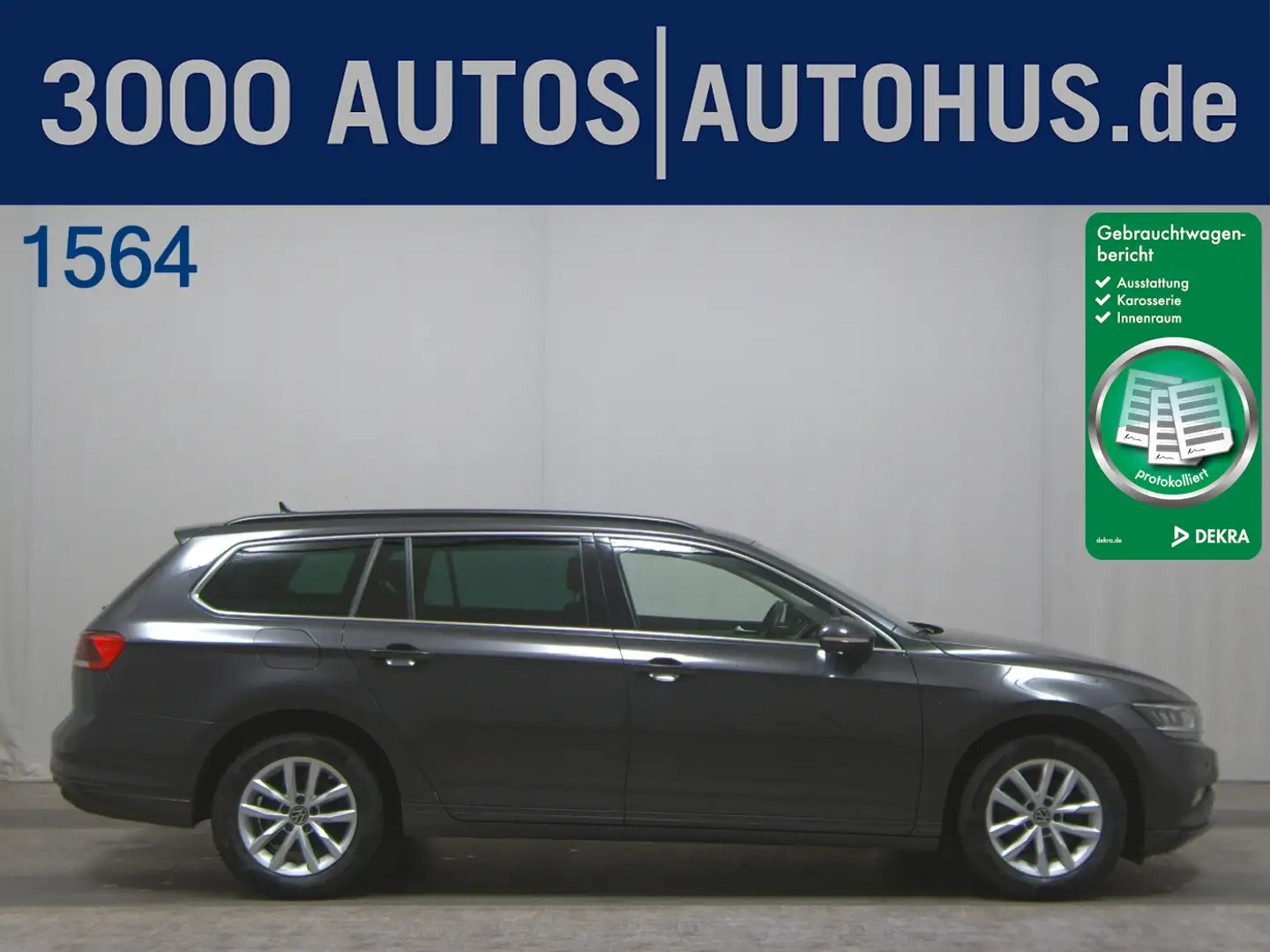 Volkswagen Passat Variant 1.5 TSI BMT Business AHK Navi LM Grau - 1