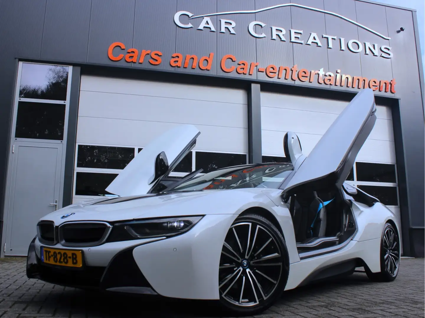 BMW i8 Roadster 1.5 NL-Auto 360 Cam Harman/Kardon Blanc - 1