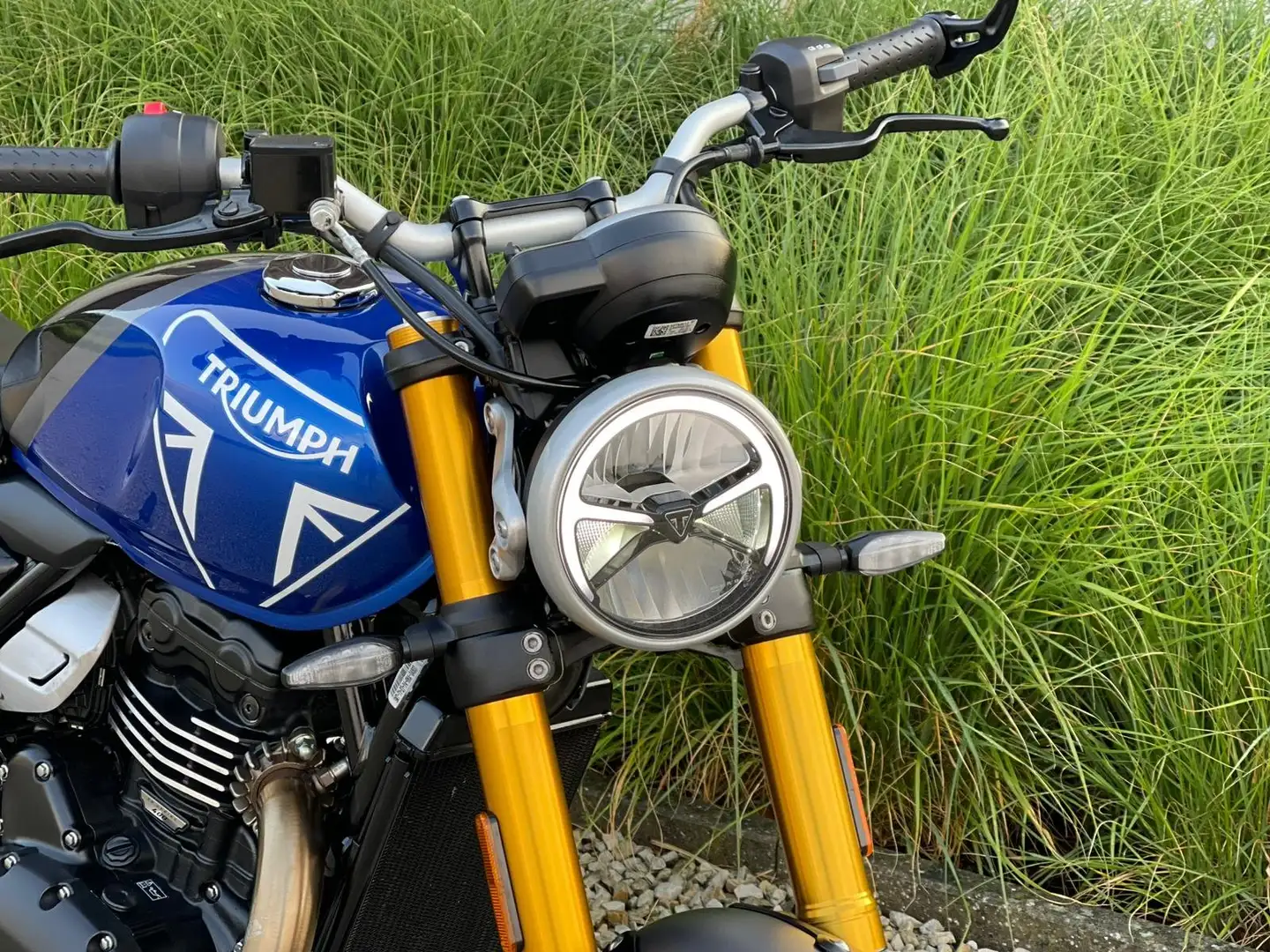 Triumph Speed 400 Blauw - 2
