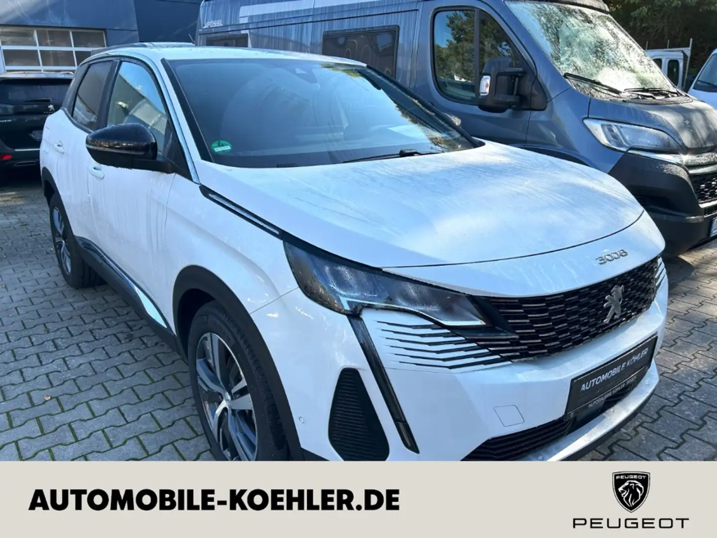 Peugeot 3008 1.2 Allure Pack Navi Digitales Cockpit LED 2-Zonen Blanc - 1