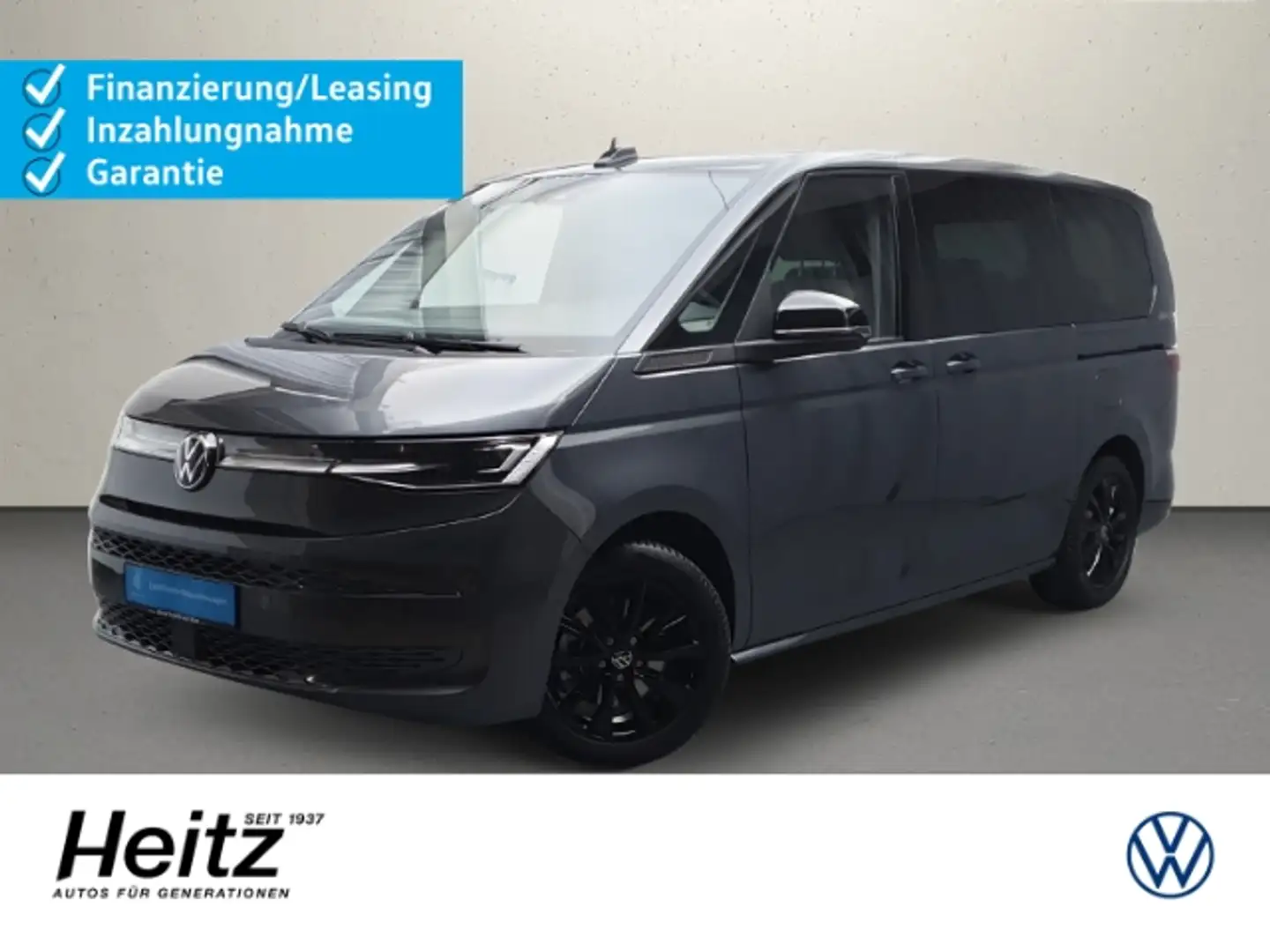 Volkswagen T7 Multivan lang TDI DSG GOAL AHK Pano Navi 7-Sitzer Grau - 1