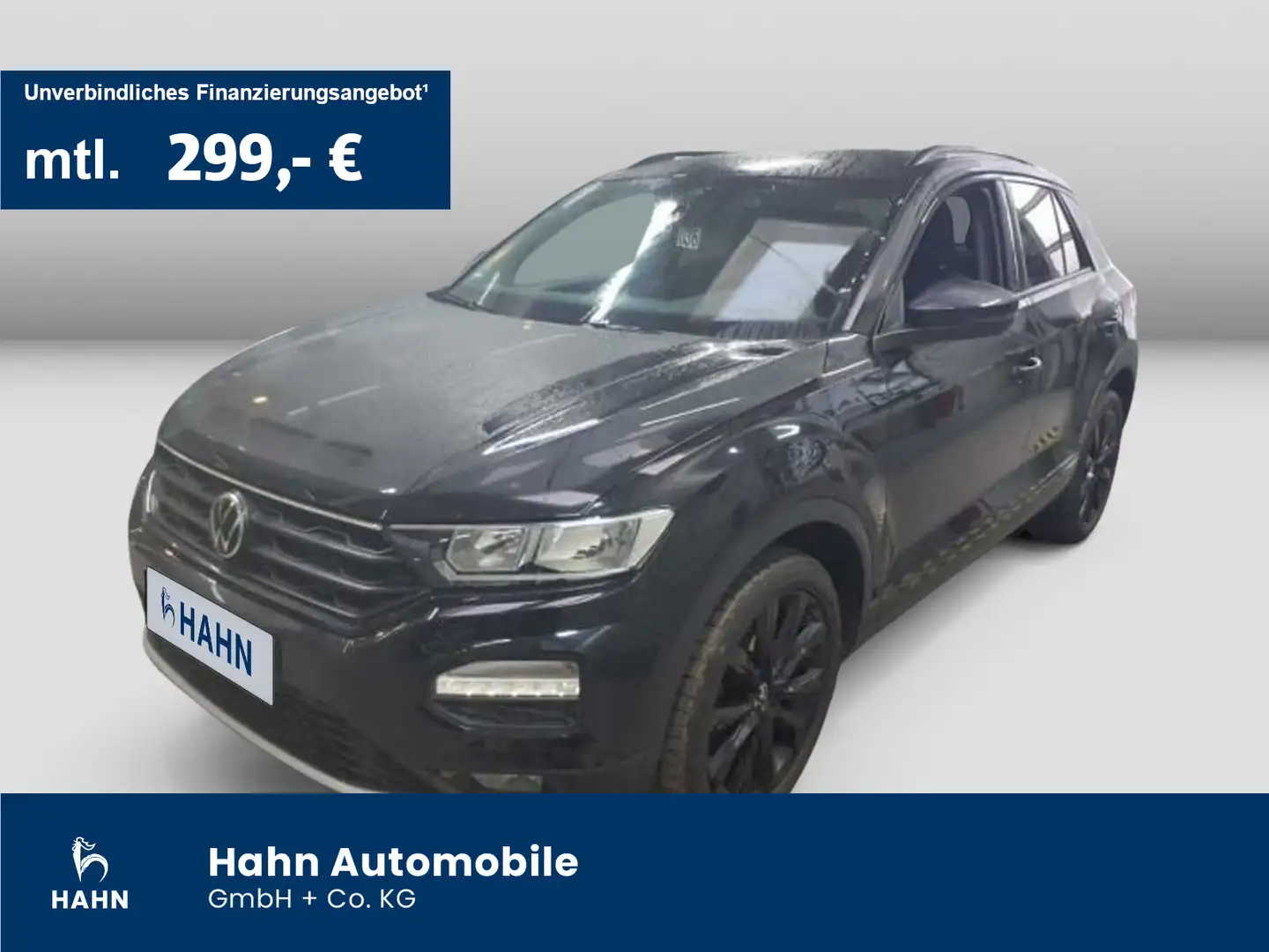 Volkswagen T-Roc 1.5TSI Sport DSG AHK Cam ACC Climatr Schwarz - 1