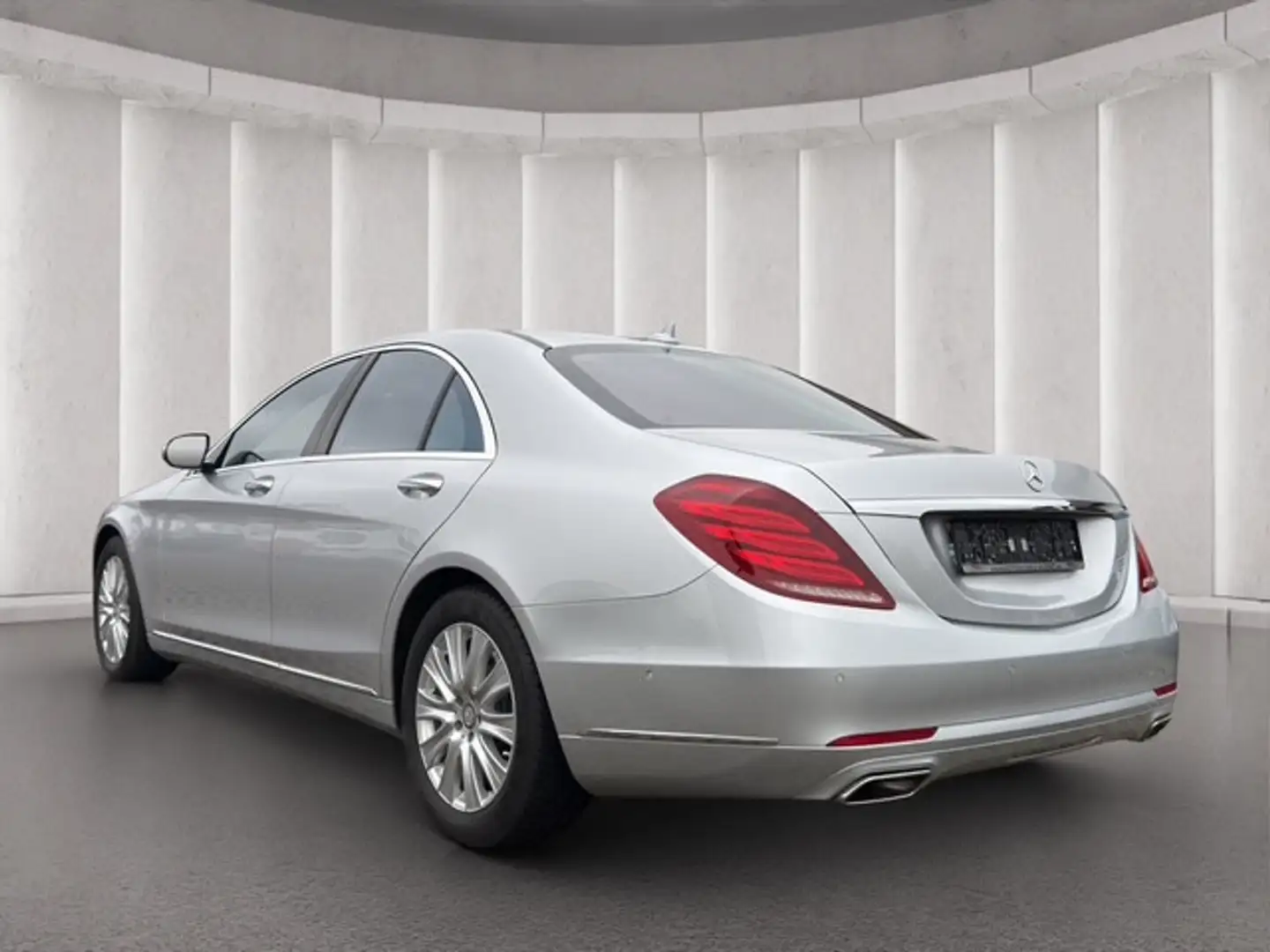 Mercedes-Benz S 500 +4-Matic+RÜCKFAHRKAMERA+LED+PANORAMADACH Silber - 2