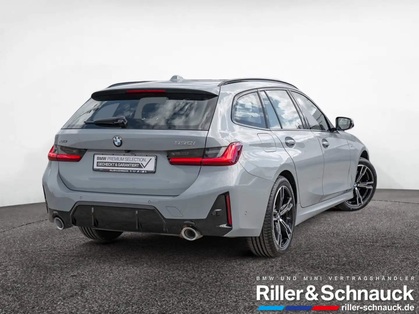 BMW 330 i Touring xDrive M Sport ACC+KAM+LED+NAVI+ Gris - 2