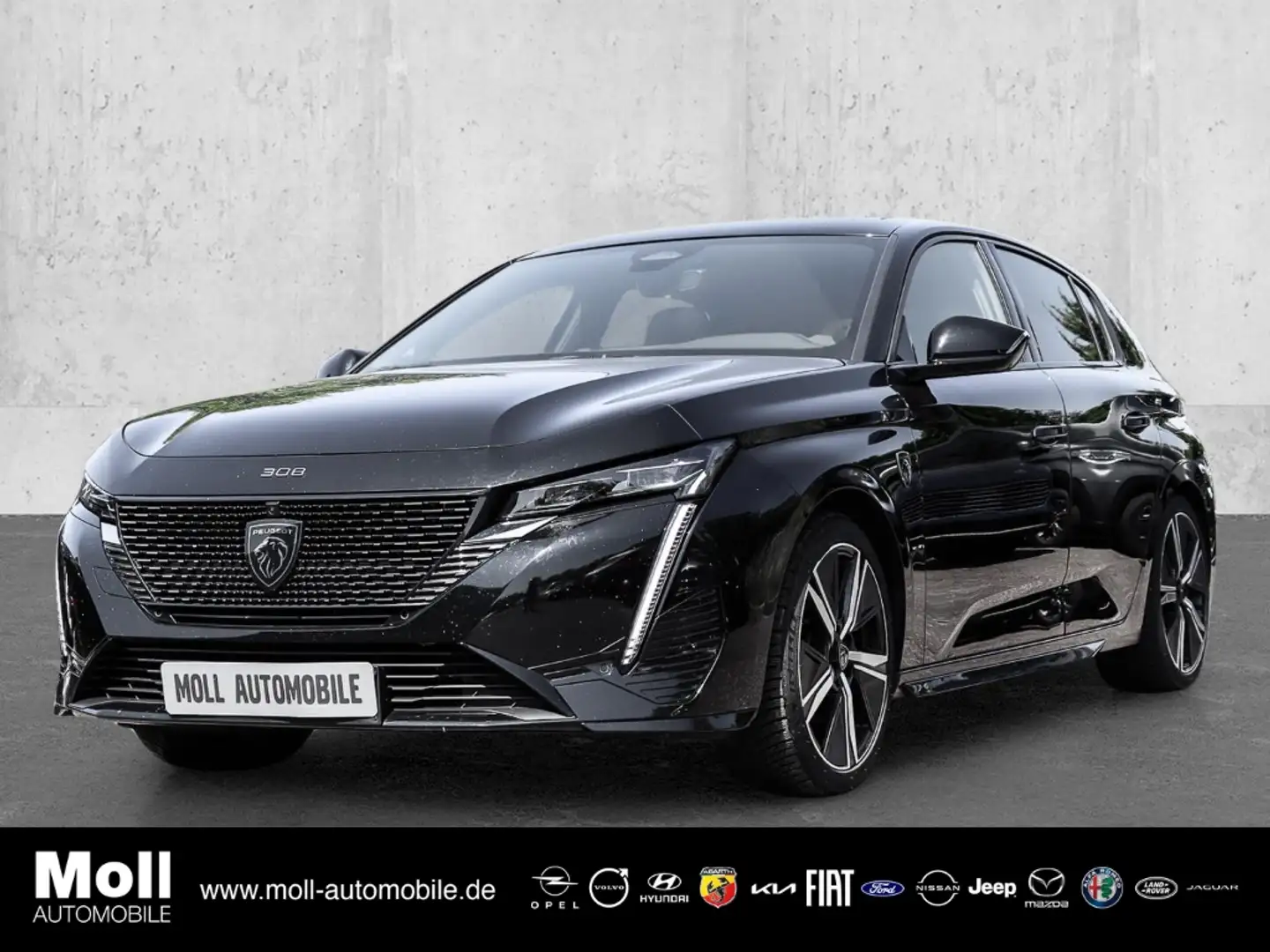 Peugeot 308 Hybrid 180 GT Pack Plug-In Soundsystem El. Panodac Nero - 1