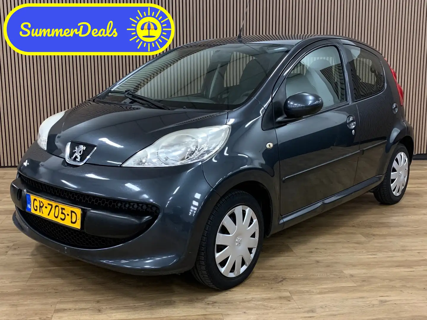Peugeot 107 1.0-12V XR|135000KM|5 Deurs| Grau - 1
