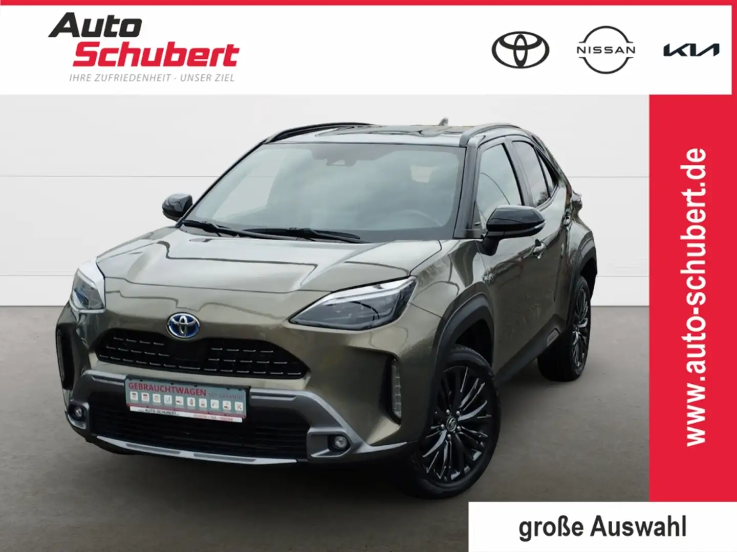 Toyota Yaris Cross Adventure 1.5 Hybrid Leder LED LenkradHZG Spurhalt Bronze - 1