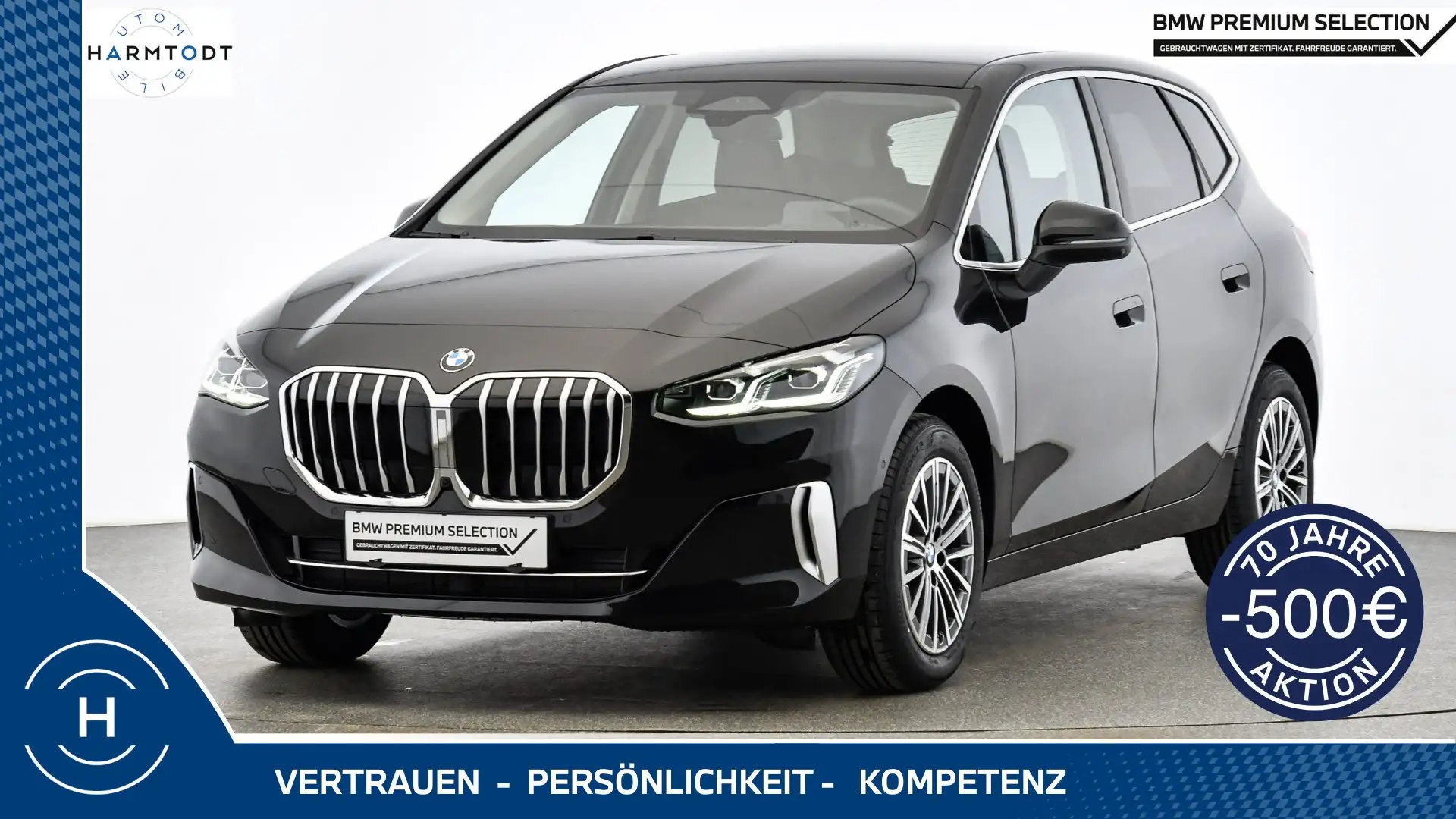 BMW 218 i Active Tourer *Luxury Line* Schwarz - 1