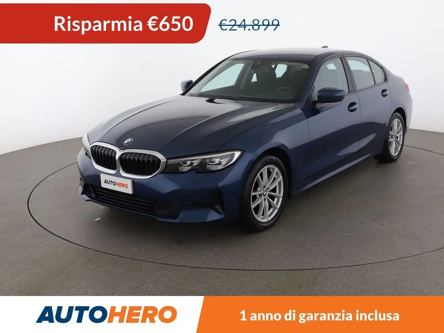 BMW 316 316d Business  Advantage MHEV Blu/Azzurro - 1