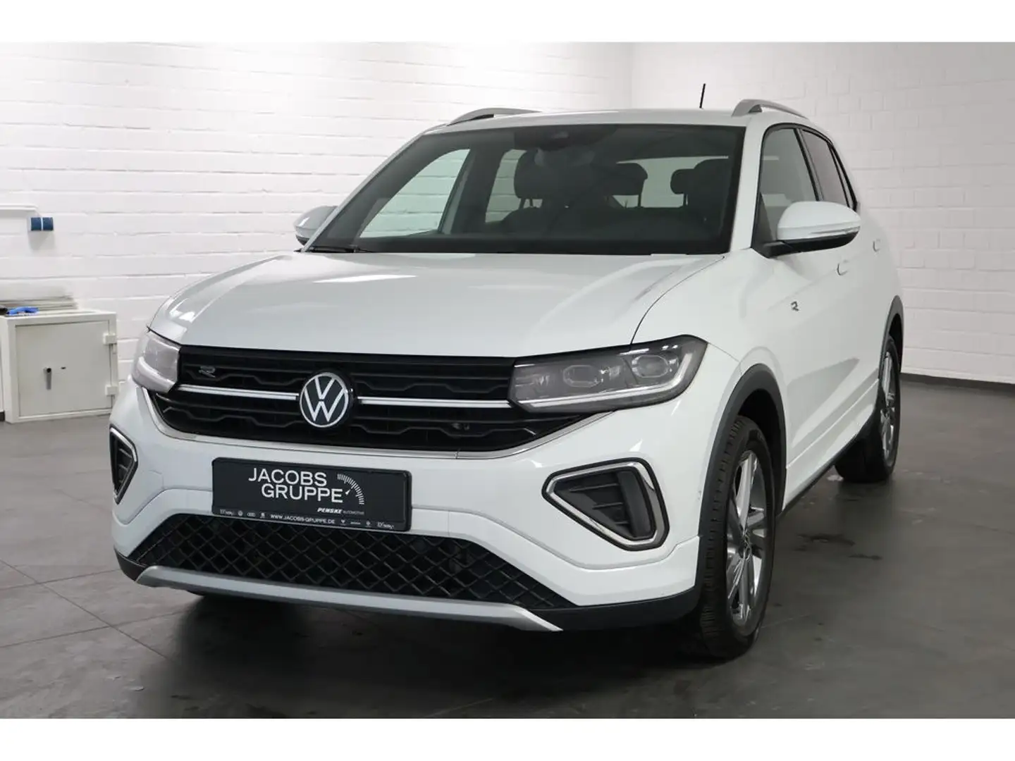 Volkswagen T-Cross 1.5 TSI R-Line DSG,Navi,Matrix,AHK Weiß - 2