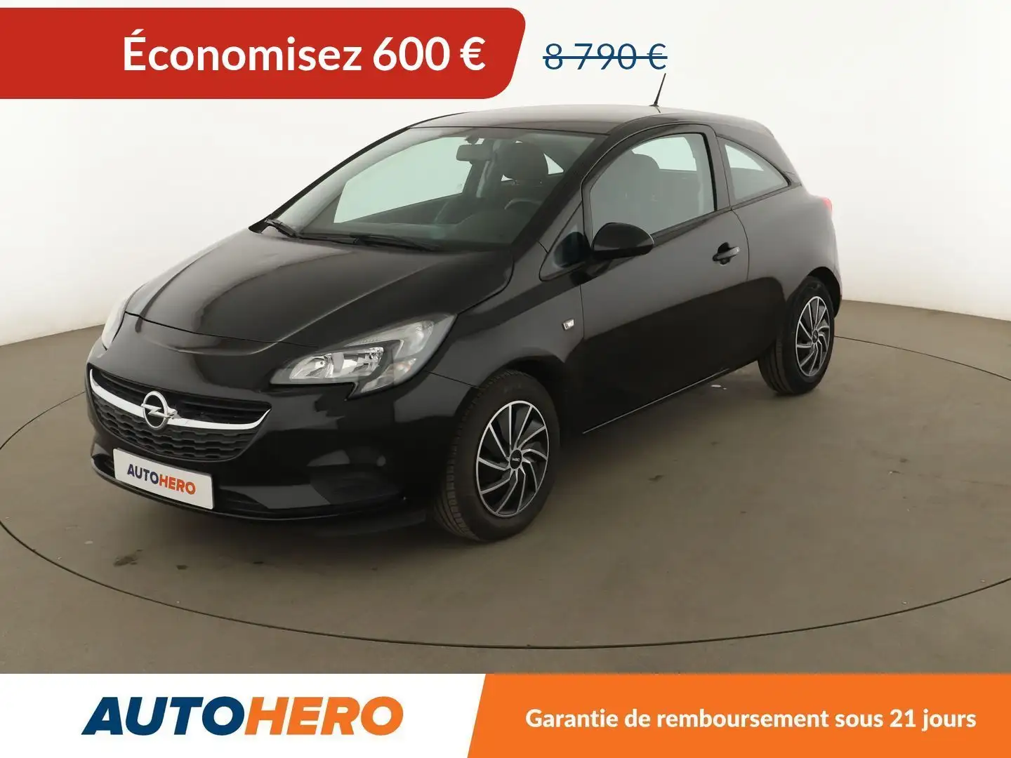 Opel Corsa 1.2 Enjoy Noir - 1
