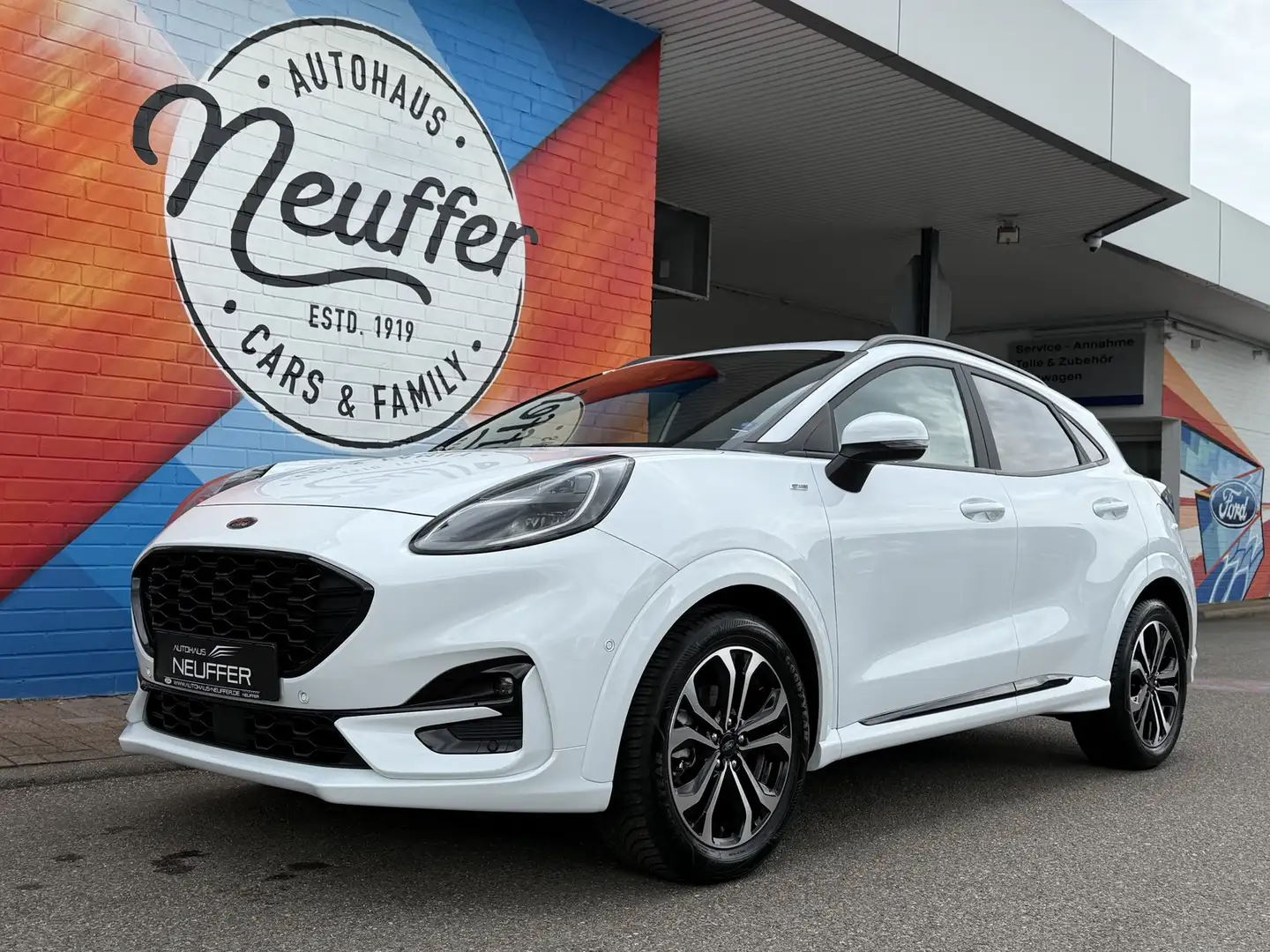Ford Puma Hybrid ST-Line X /LED/DSG/Key-Free Weiß - 1