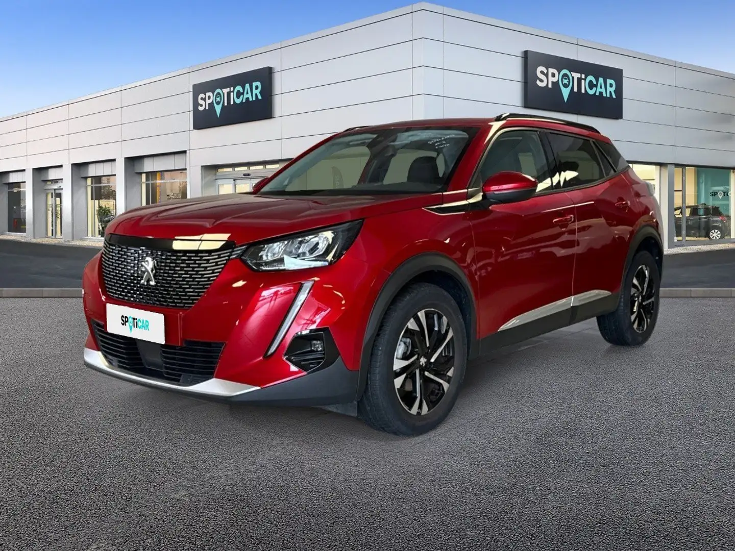 Peugeot 2008 PureTech 100 Allure S/S Rosso - 1