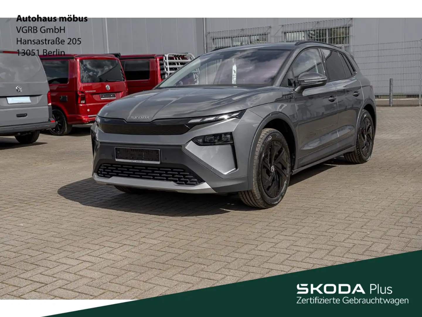 Skoda Elroq 50 Tour Carplay*HUD*AHZV*LED*VC*KLIMA Gris - 2