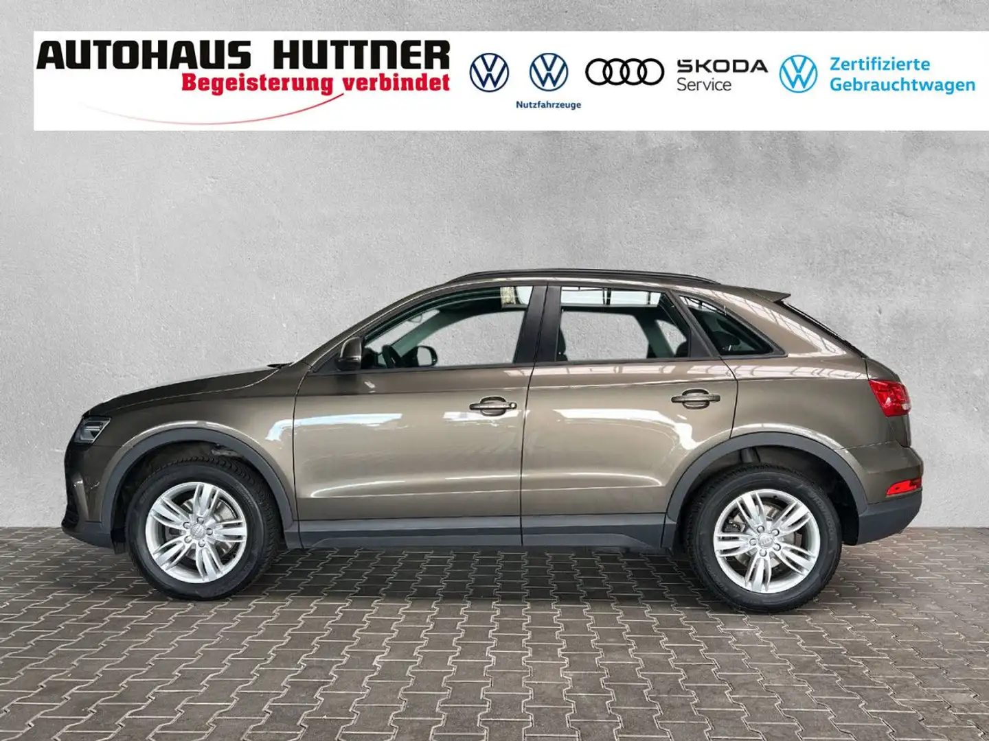 Audi Q3 basis 1.4 TFSI NAVI XENON PDC BLUETOOTH Klima Braun - 2