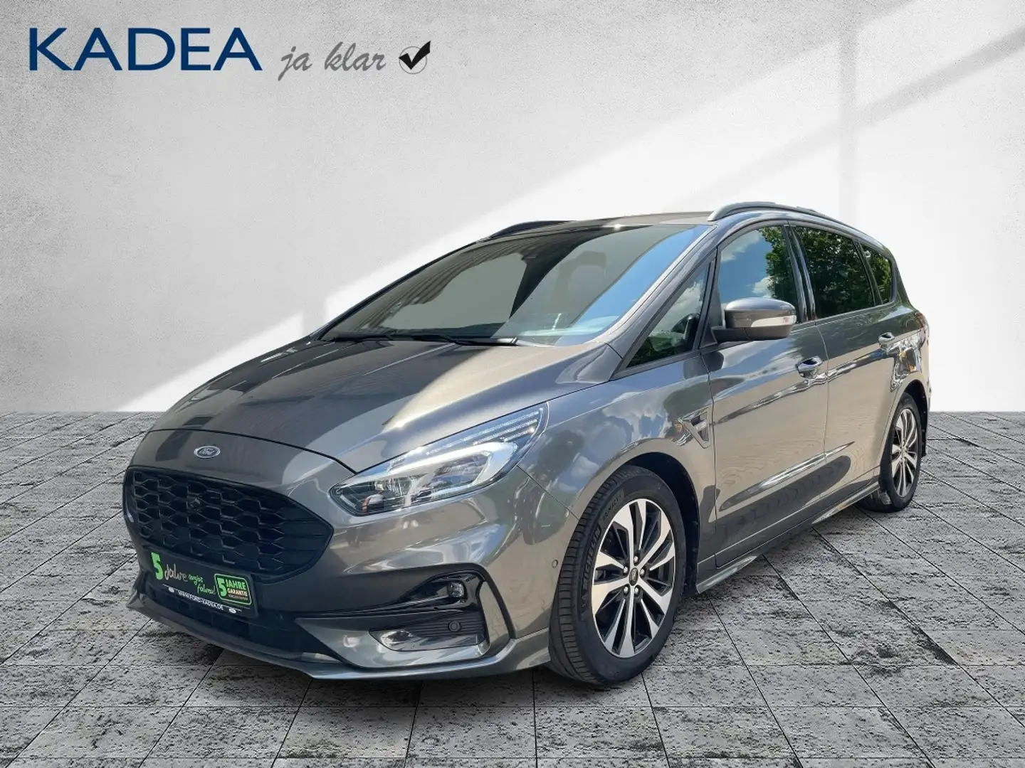Ford S-Max 2.5 FHEV ST-Line 7-Sitzer*elHeckkl*2xKAM Grau - 2