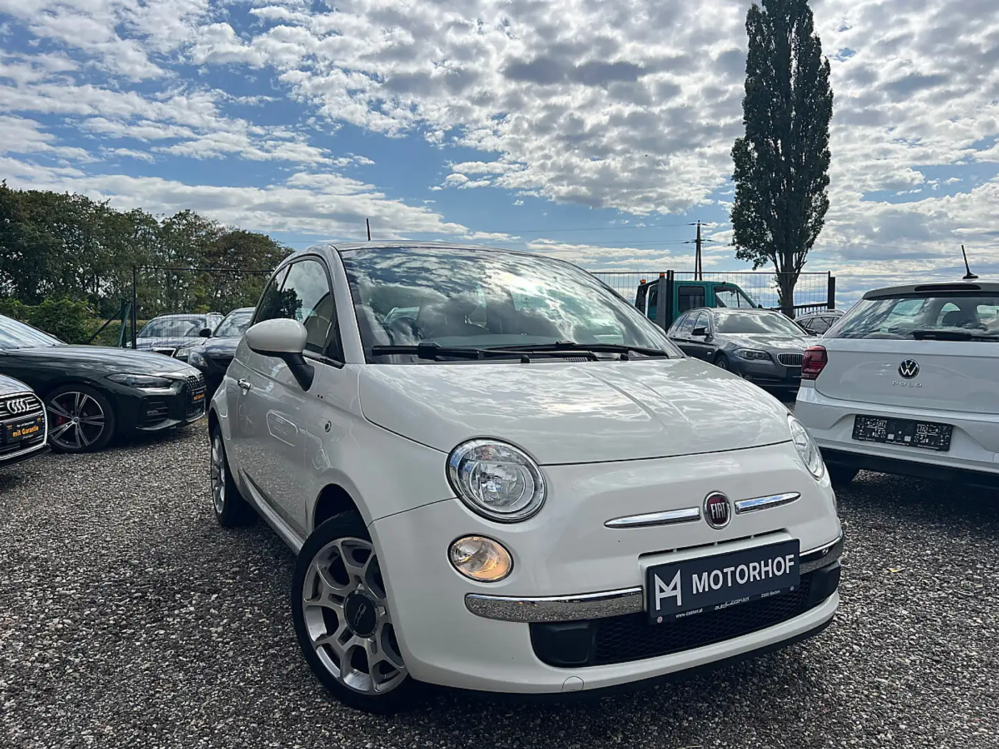 Fiat 500 1.2 · Panoramadach · Navi · Zahnriemen neu · nu... Weiß - 1