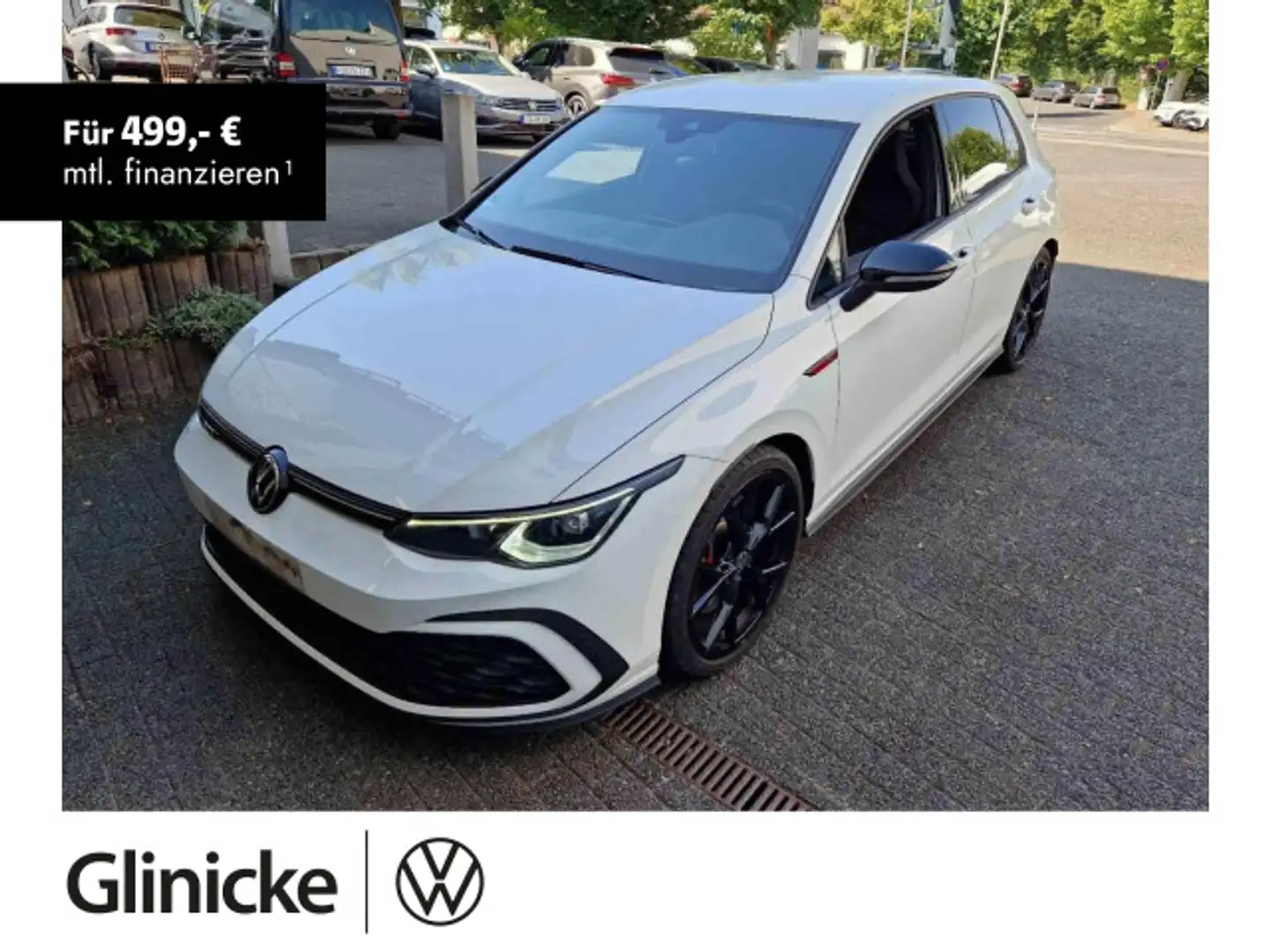 Volkswagen Golf GTI Black AHK/Matrix/Kam/Nav/DCC/Keyless/19 Weiß - 1