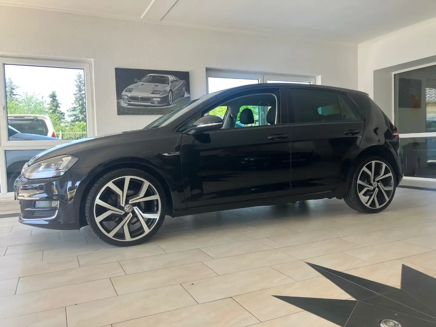 Volkswagen Golf 1.6 TDI BMT "Lounge" DSG Bi-Xenon Schwarz - 2
