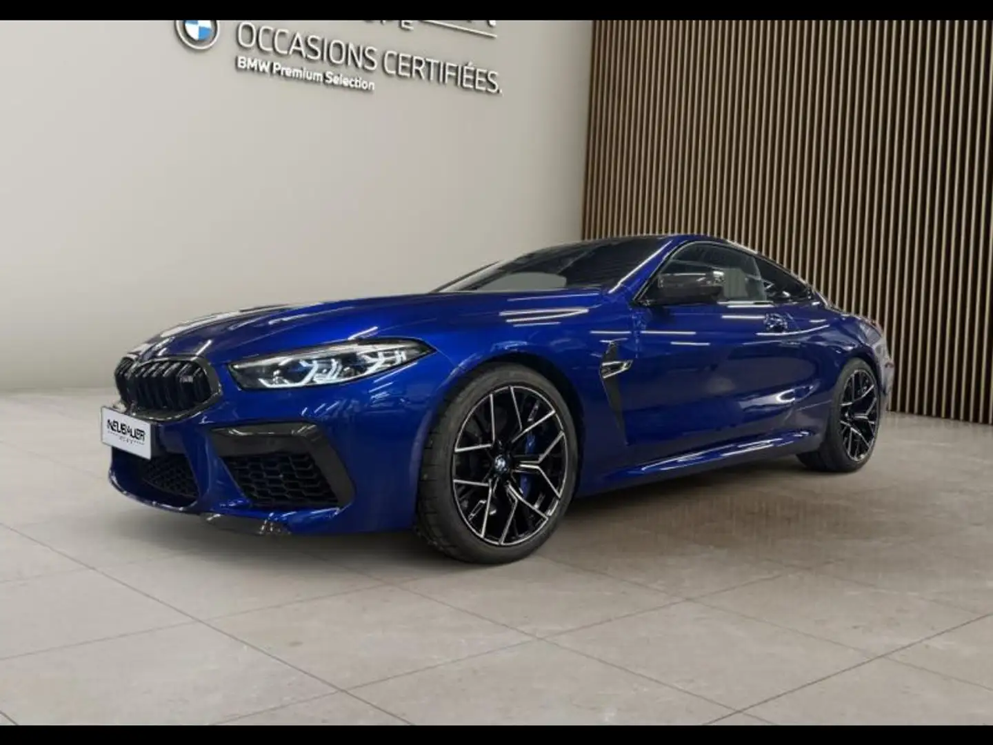 BMW M8 4.4 V8 625ch Competition M Steptronic Bleu - 1