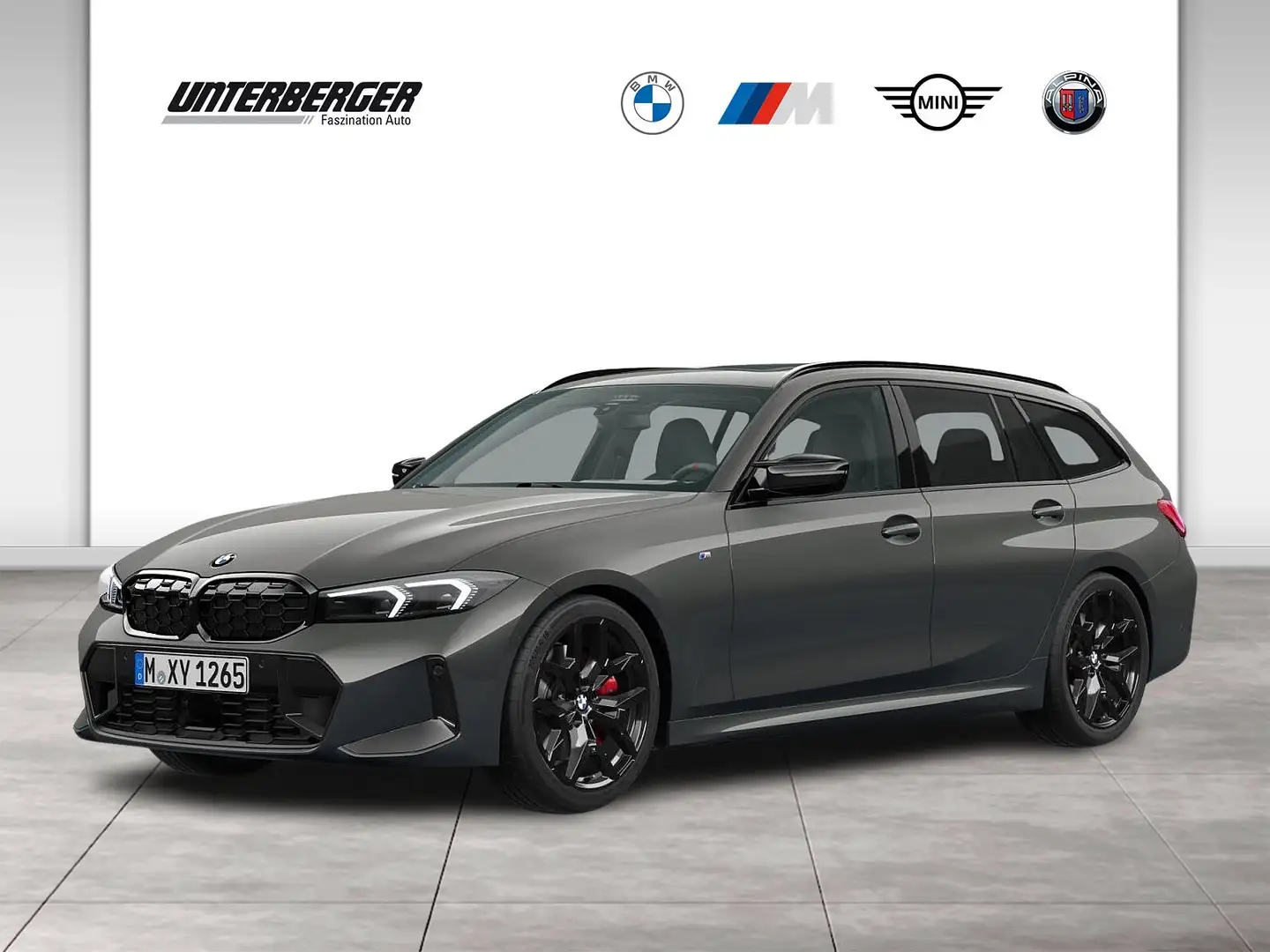 BMW 340 M340d xDrive Touring Facelift Standhzg AHK ACC Gris - 1