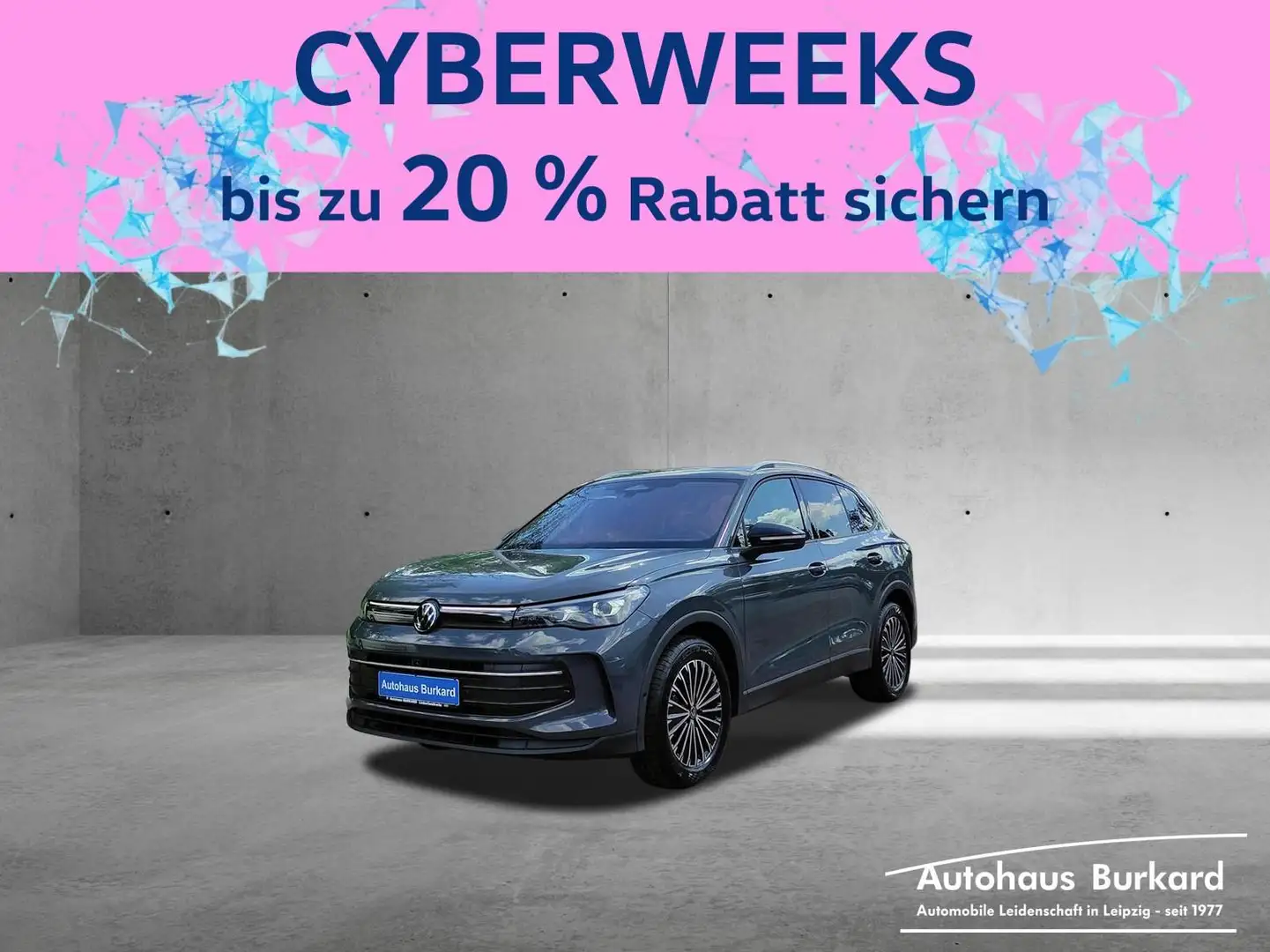 Volkswagen Tiguan Goal 1.5 eTSI+150Ps+DSG+AHZV+Standh+RFK+ Gris - 1