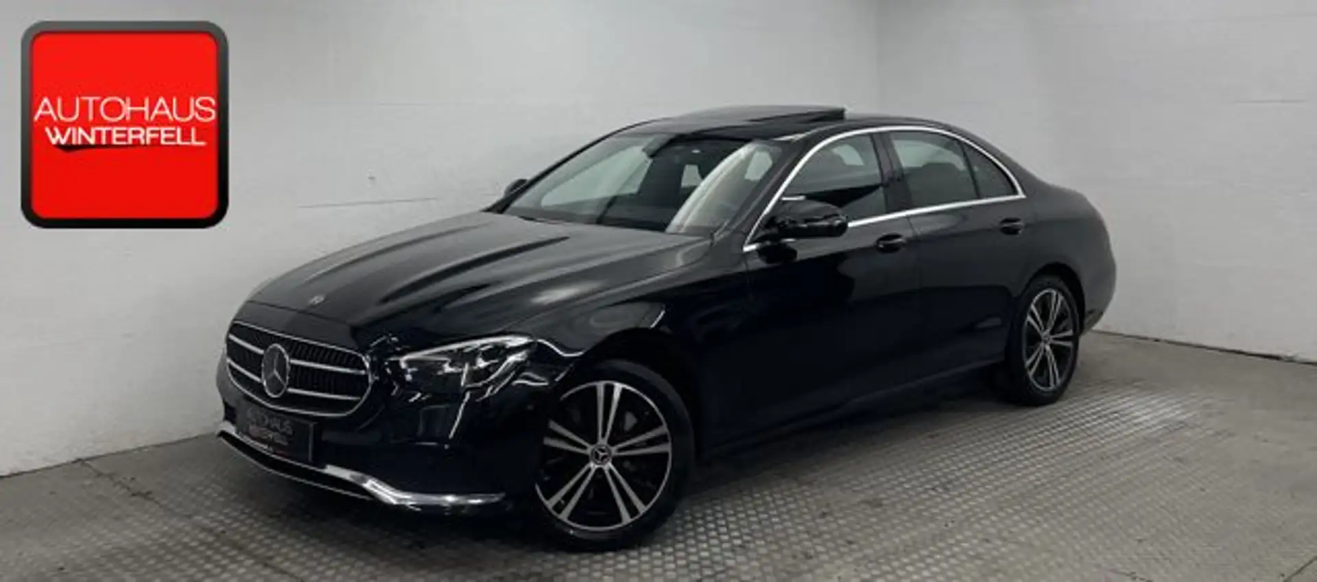 Mercedes-Benz E 400 d 4M AVANTGARDE ESD+AIRMATIC+BURMESTER+LED Schwarz - 1