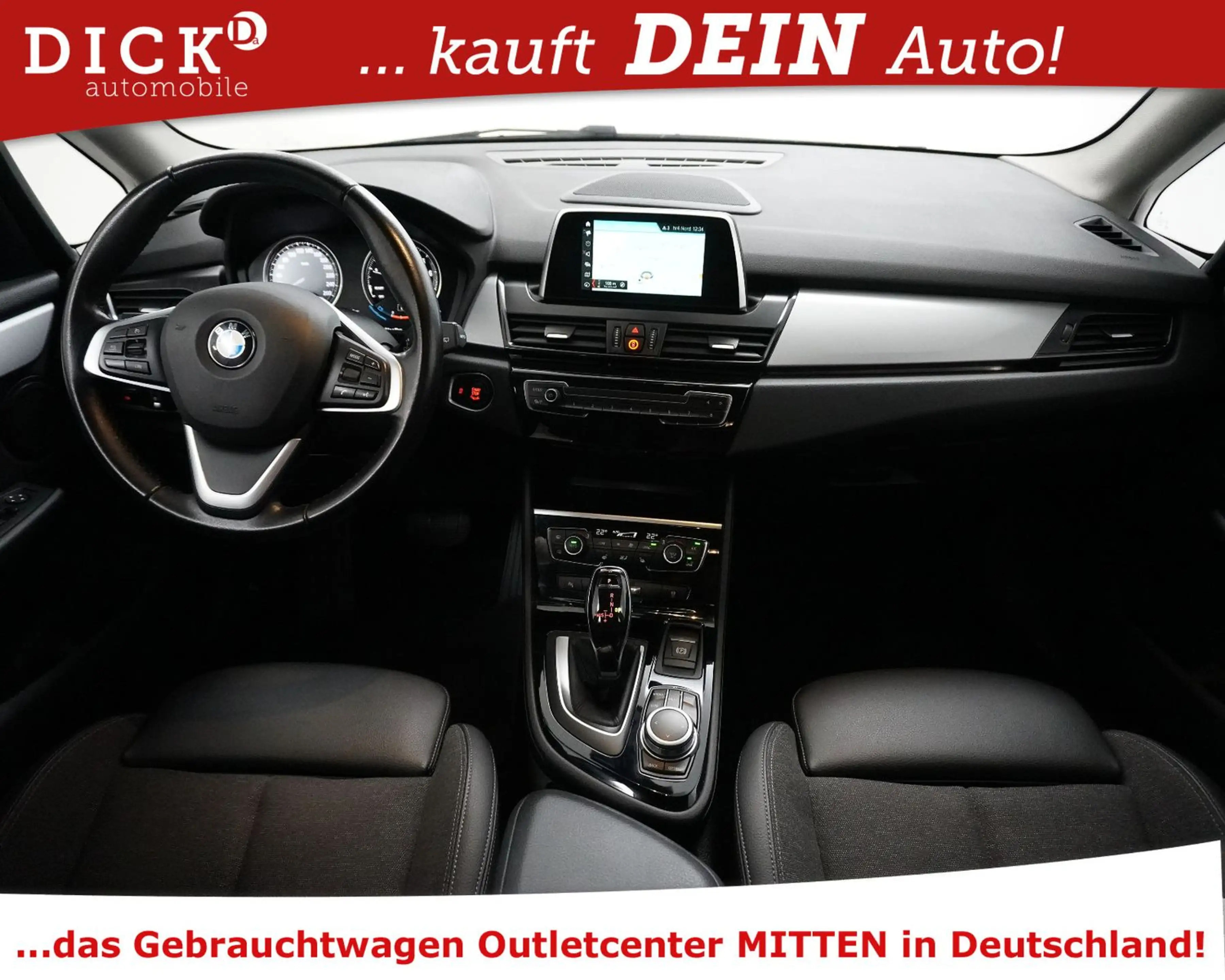BMW 218 218i AT DKG Sport Line LEDER+SHZ+LED+KAM+AHK+MF — photo 11