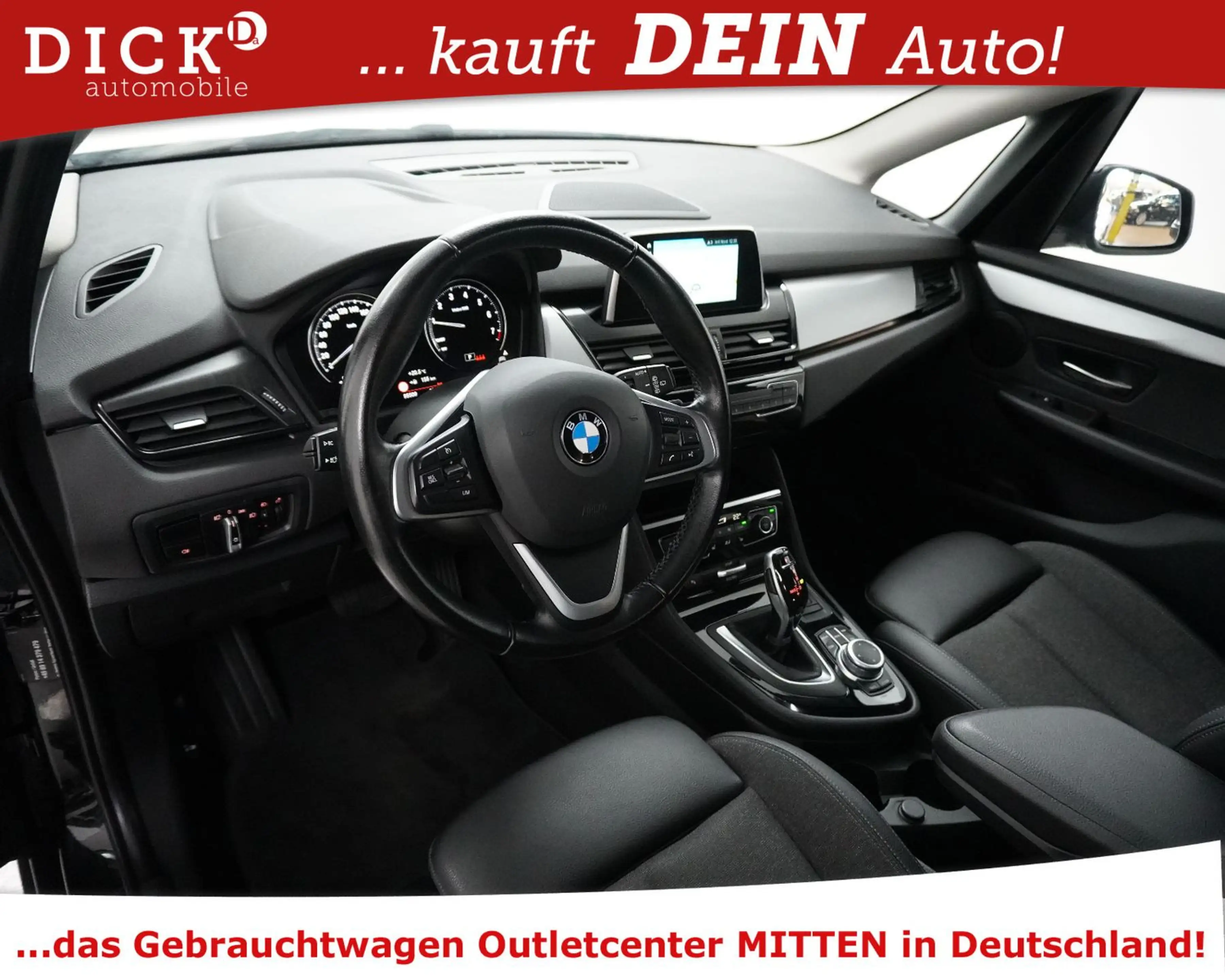 BMW 218 218i AT DKG Sport Line LEDER+SHZ+LED+KAM+AHK+MF — photo 10