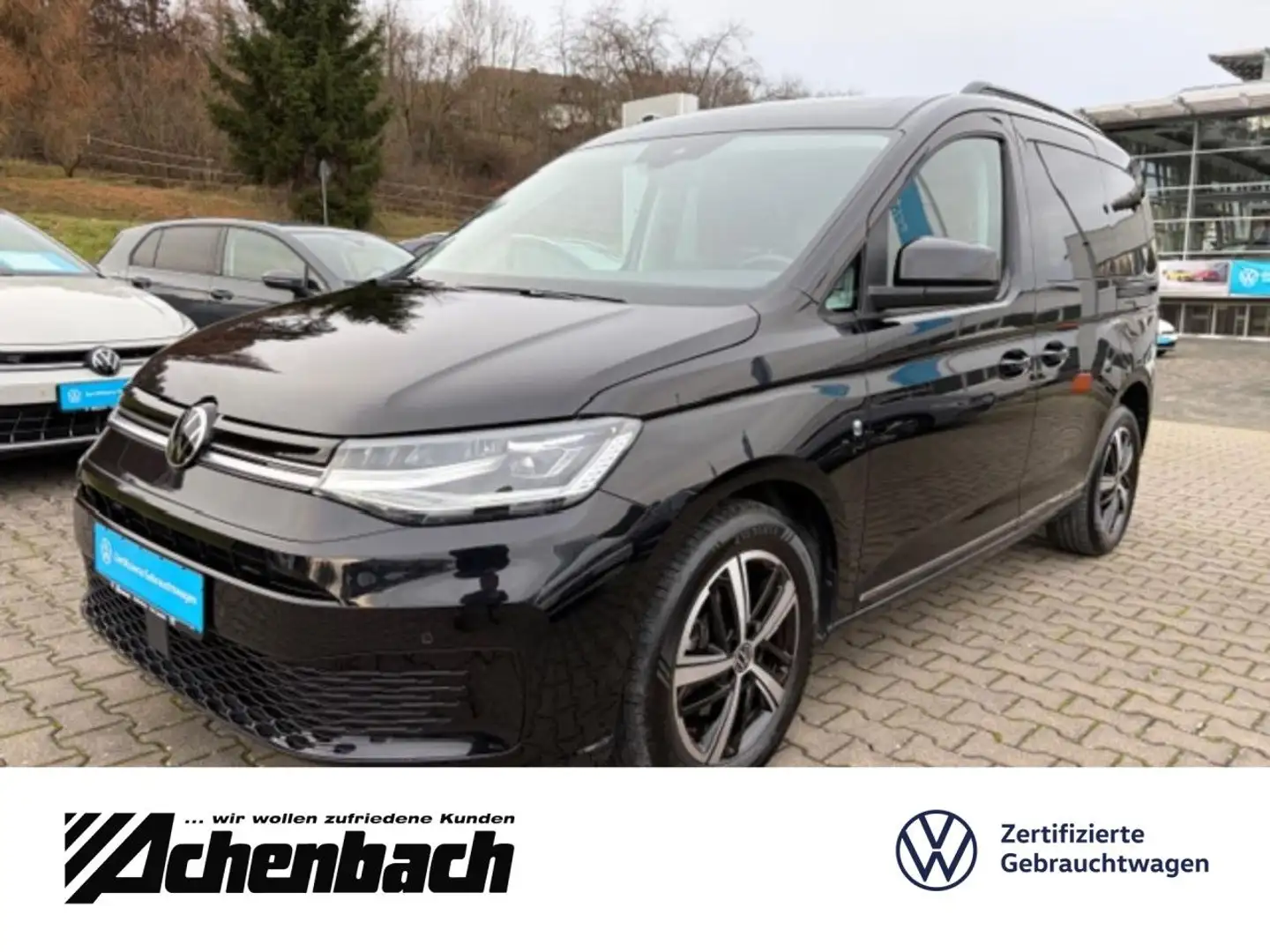 Volkswagen Caddy Life Dark Label 5-Sitzer Motor 1.5 l TSI EU6 Schwarz - 1